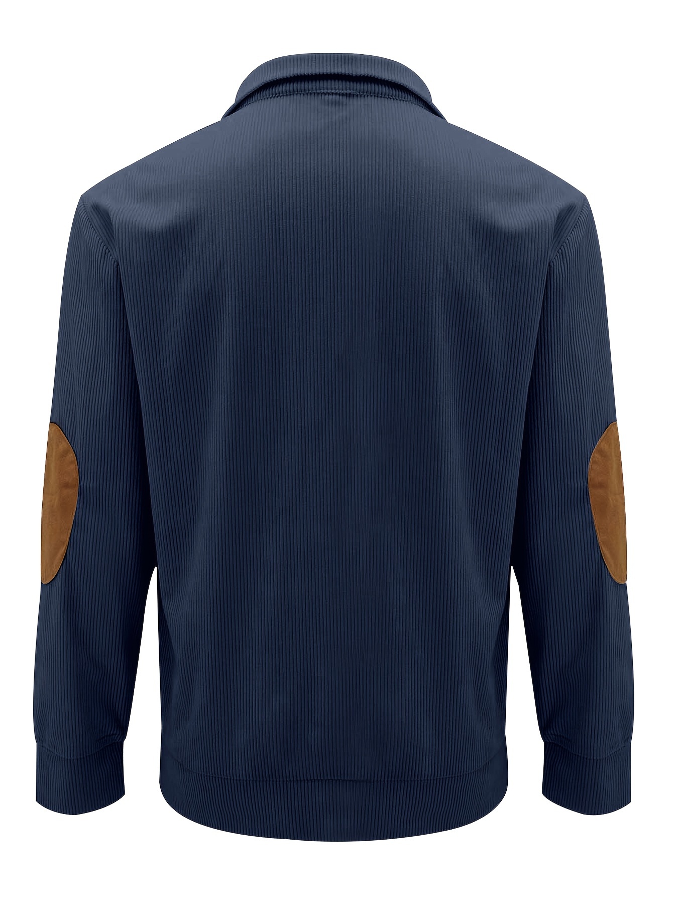 mens retro stand collar ribbed sweatshirt for men solid sweatshirts for spring fall long sleeve tops details 11