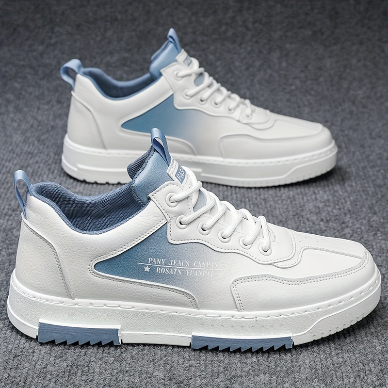 gradient detail skate shoes men s good grip breathable lace details 8