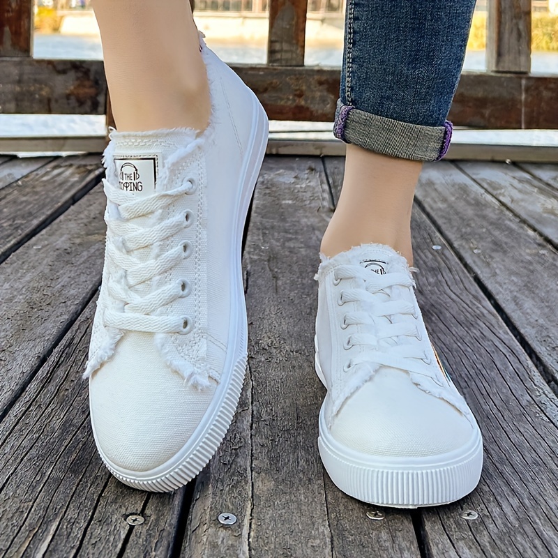 rainbow embroidered sneakers women s lace lightweight casual details 3