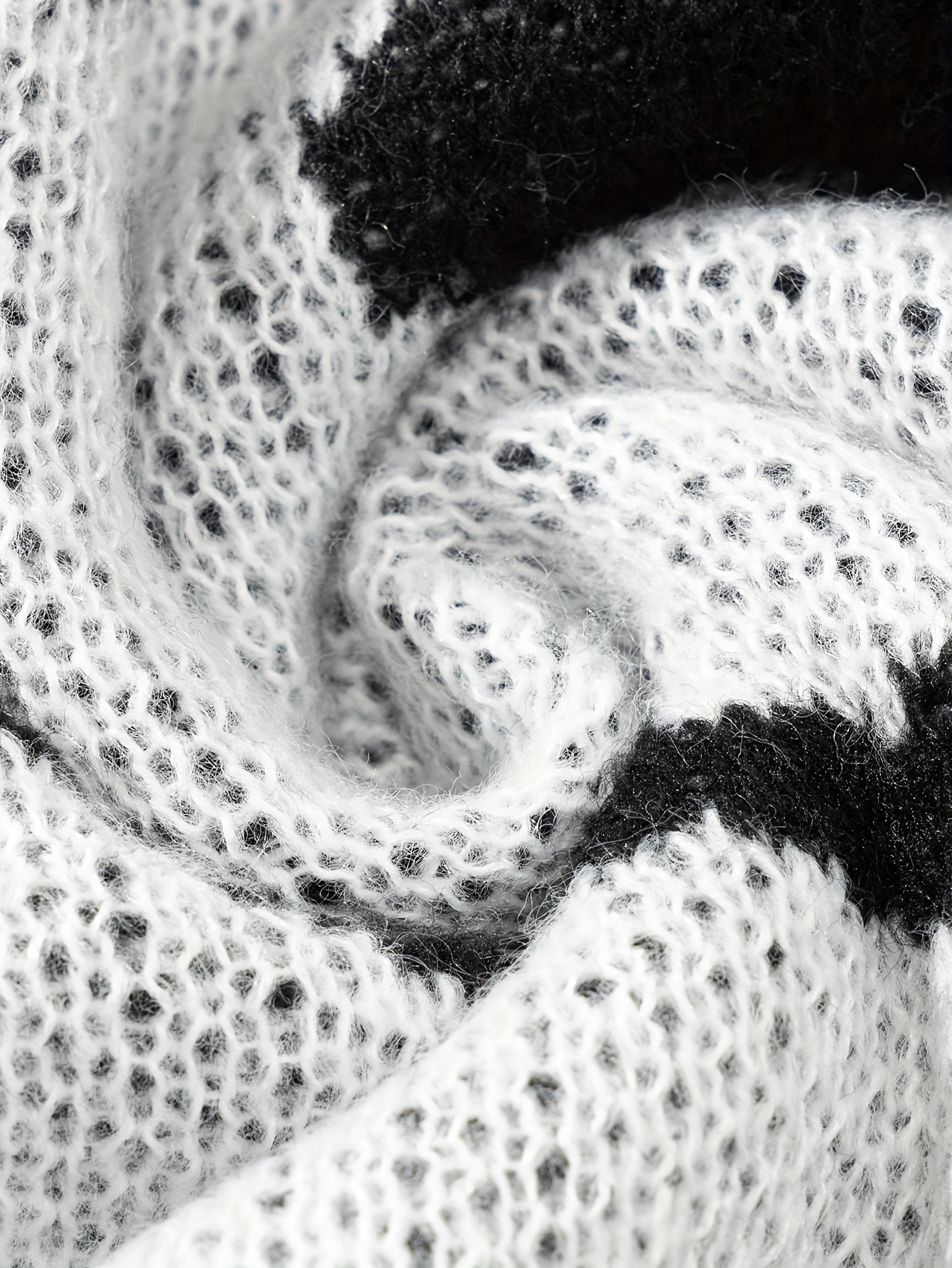 trendy pattern knitted sweater mens casual warm slightly stretch crew neck pullover sweater for men fall winter details 28