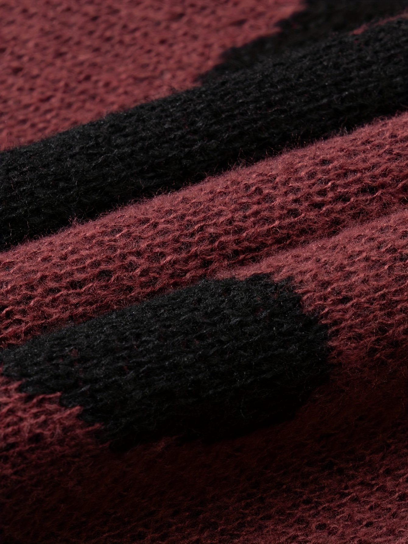 all match knitted letter print sweater mens casual warm slightly stretch crew neck pullover sweater for men fall winter details 23