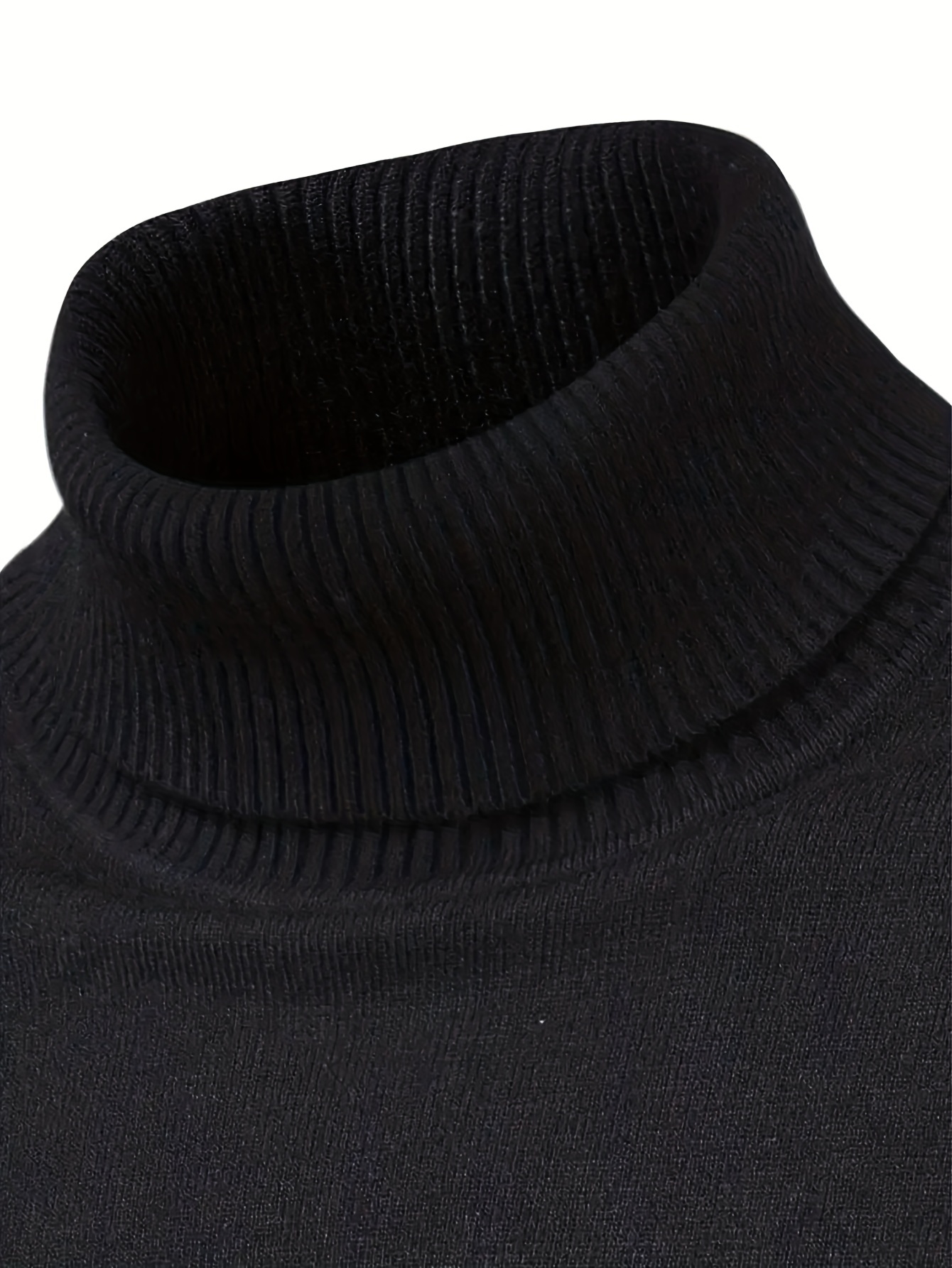 all match knitted sweater mens casual warm slightly stretch lapel neck pullover sweater for men fall winter details 5