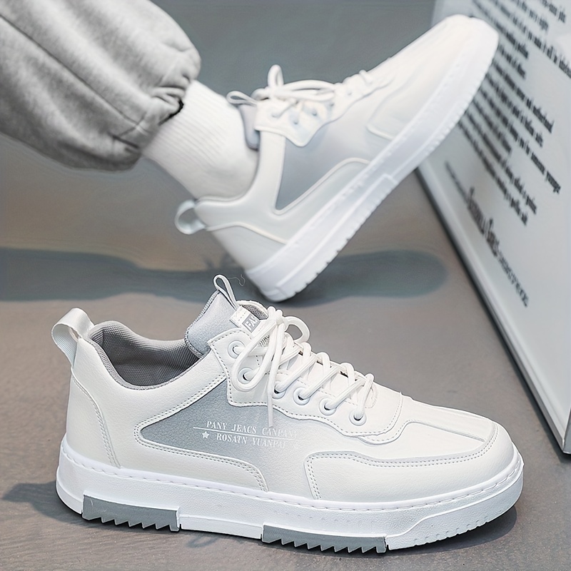 gradient detail skate shoes men s good grip breathable lace details 11