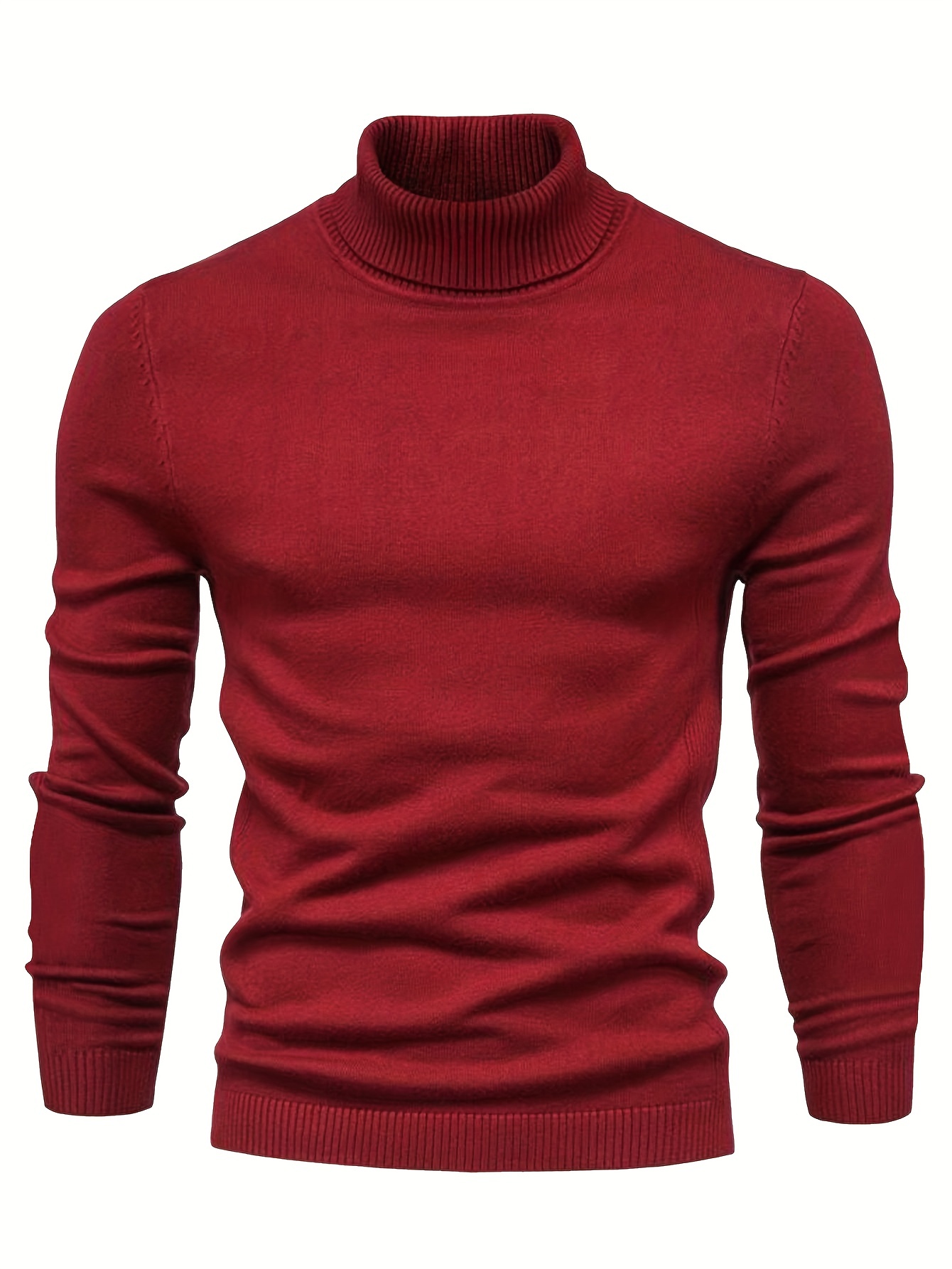 all match knitted sweater mens casual warm slightly stretch lapel neck pullover sweater for men fall winter details 22