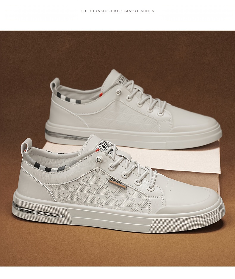 low top skateboard shoes men s trendy solid colour comfy non details 8