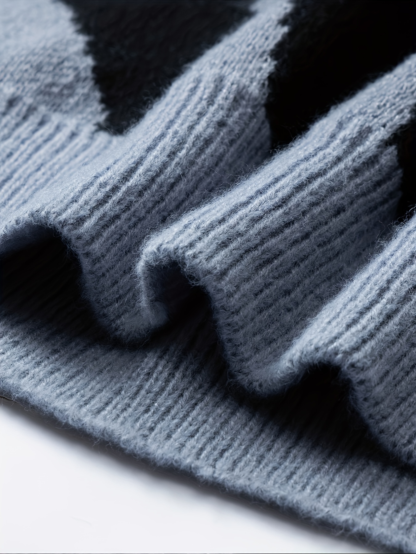 all match knitted letter print sweater mens casual warm slightly stretch crew neck pullover sweater for men fall winter details 1