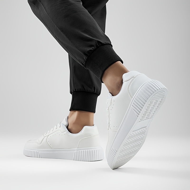 trendy skateboard shoes men s lace non slip season outdoor details 2