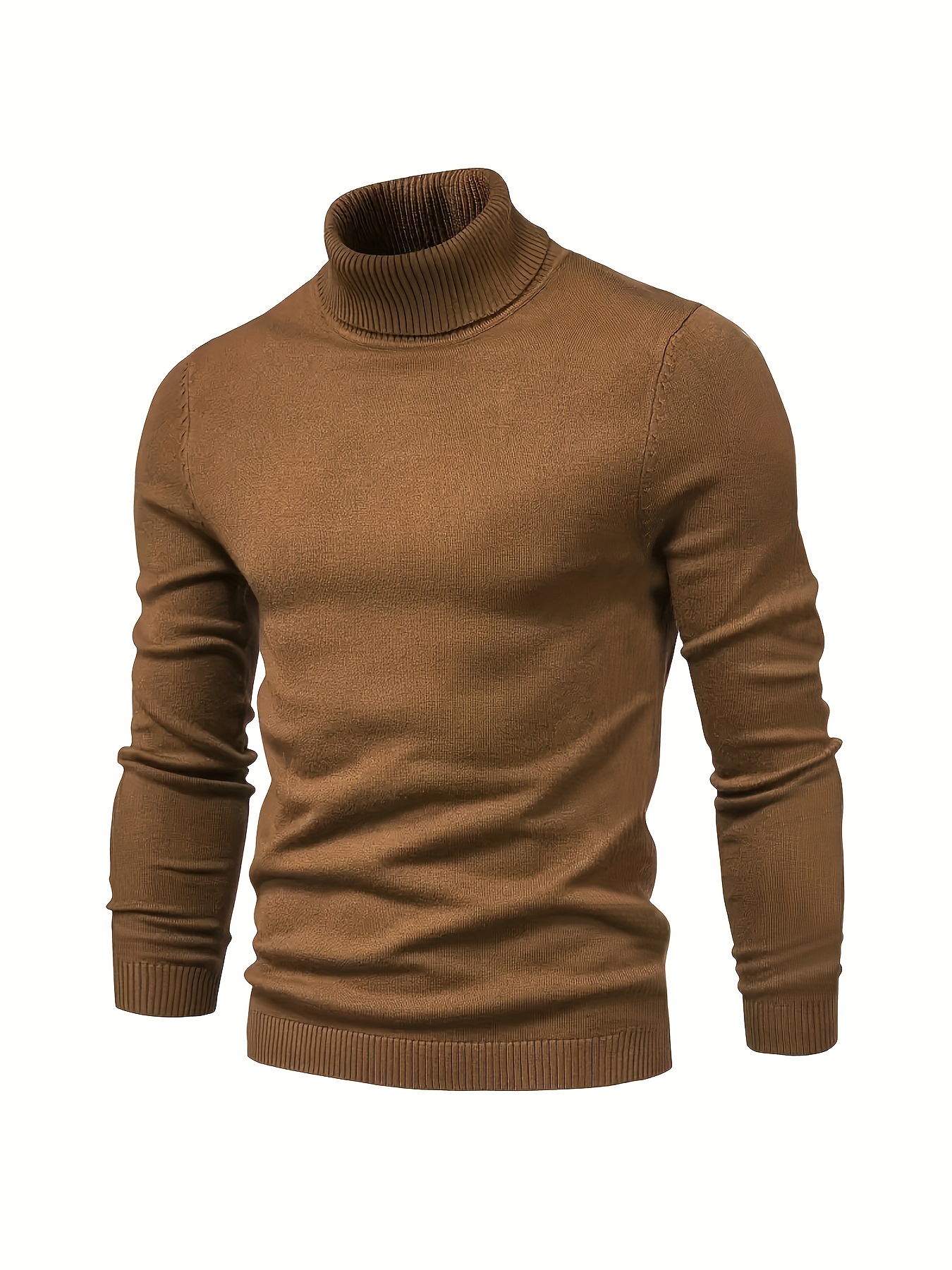 all match knitted sweater mens casual warm slightly stretch lapel neck pullover sweater for men fall winter details 8