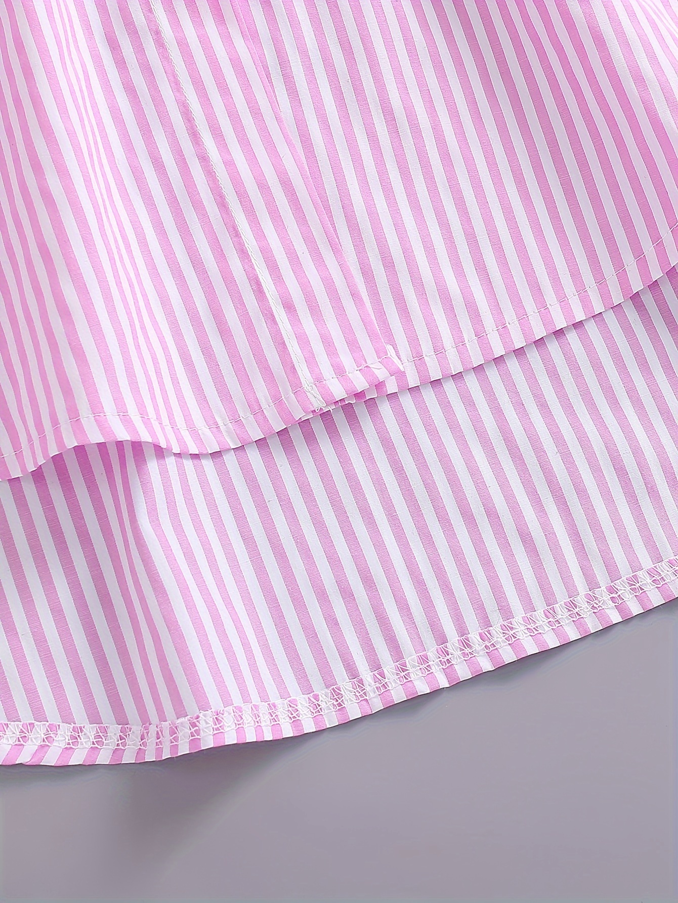 plus size casual blouse womens plus nautical stripe print button up long sleeve turn down collar blouse details 5