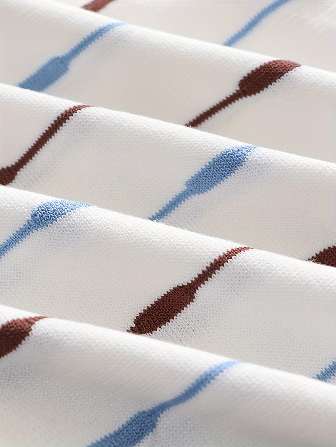 striped chic knit shirt mens casual lapel high stretch v neck cardigan for men winter fall details 2