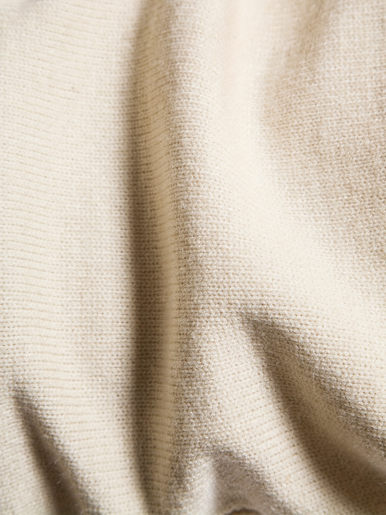 mens casual solid knitted sweater warm and stretchy crew neck pullover for fall and winter details 8