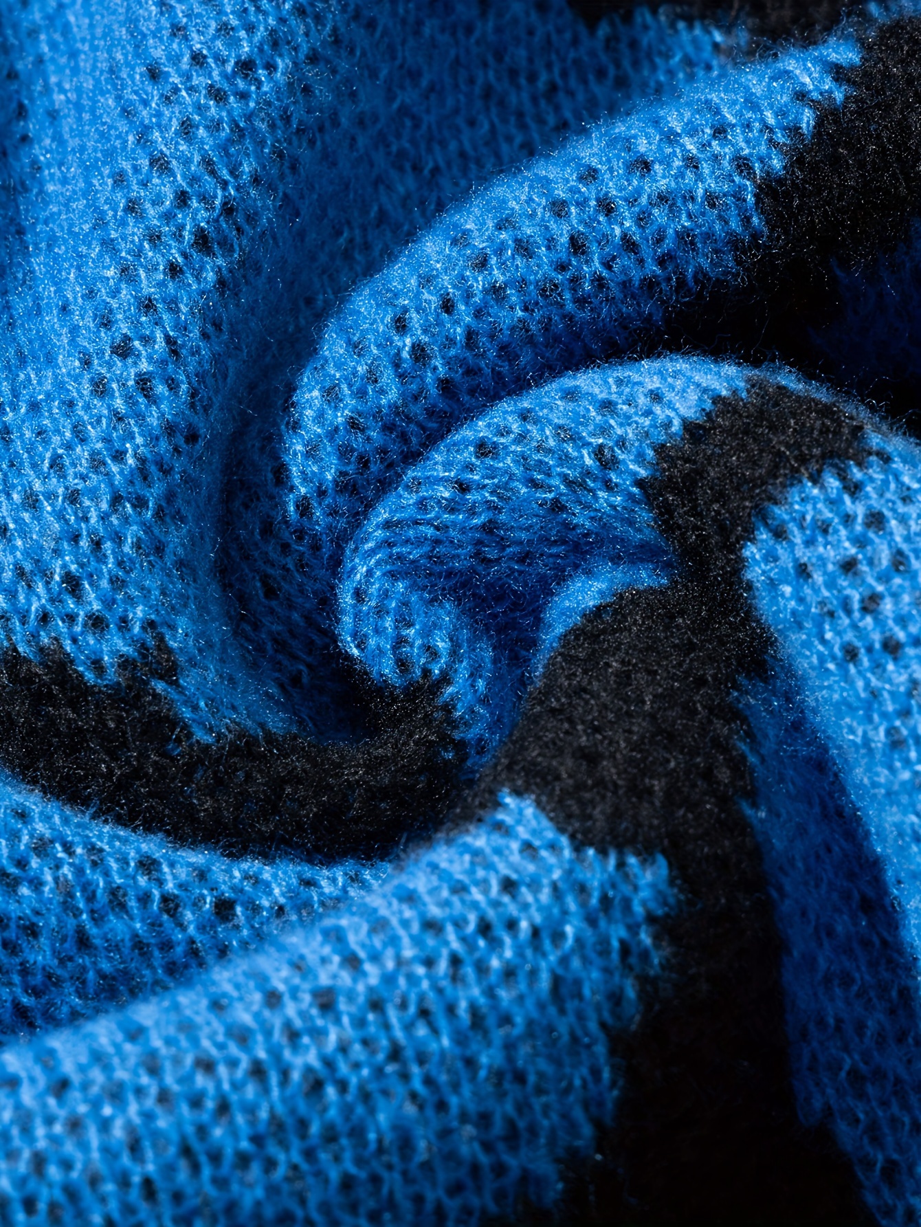 trendy pattern knitted sweater mens casual warm slightly stretch crew neck pullover sweater for men fall winter details 9