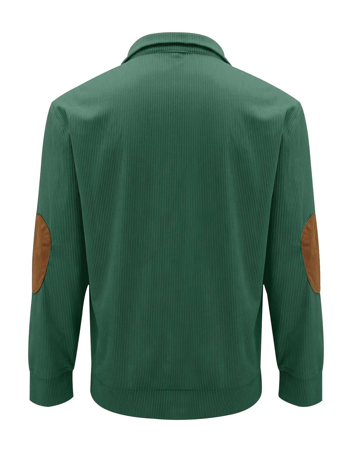 mens retro stand collar ribbed sweatshirt for men solid sweatshirts for spring fall long sleeve tops details 6