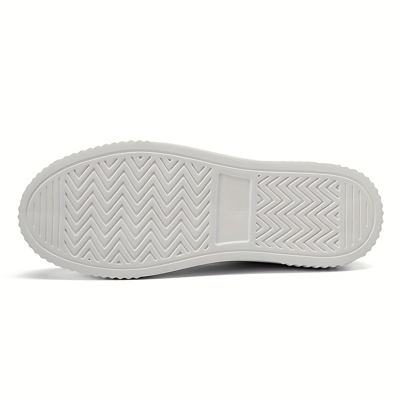 Mens Trendy Solid Skateboard Shoes Lace Up Non Slip Low Top Sneakers All Seasons Indoor Outdoor Workout Campus Walking Don t Miss These Great Deals Temu details 9