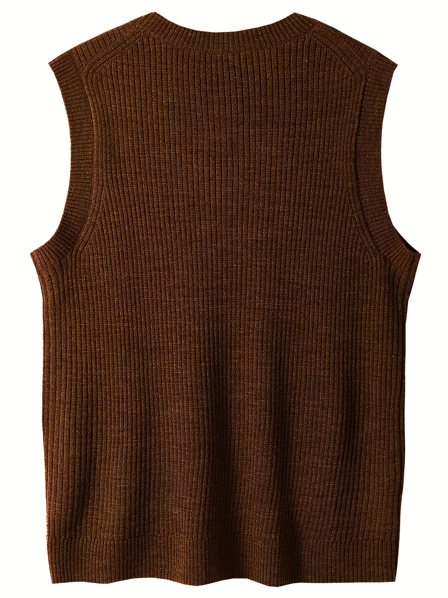 mens v neck sweater vest pullover solid color sleeveless sweaters vest preppy style details 22