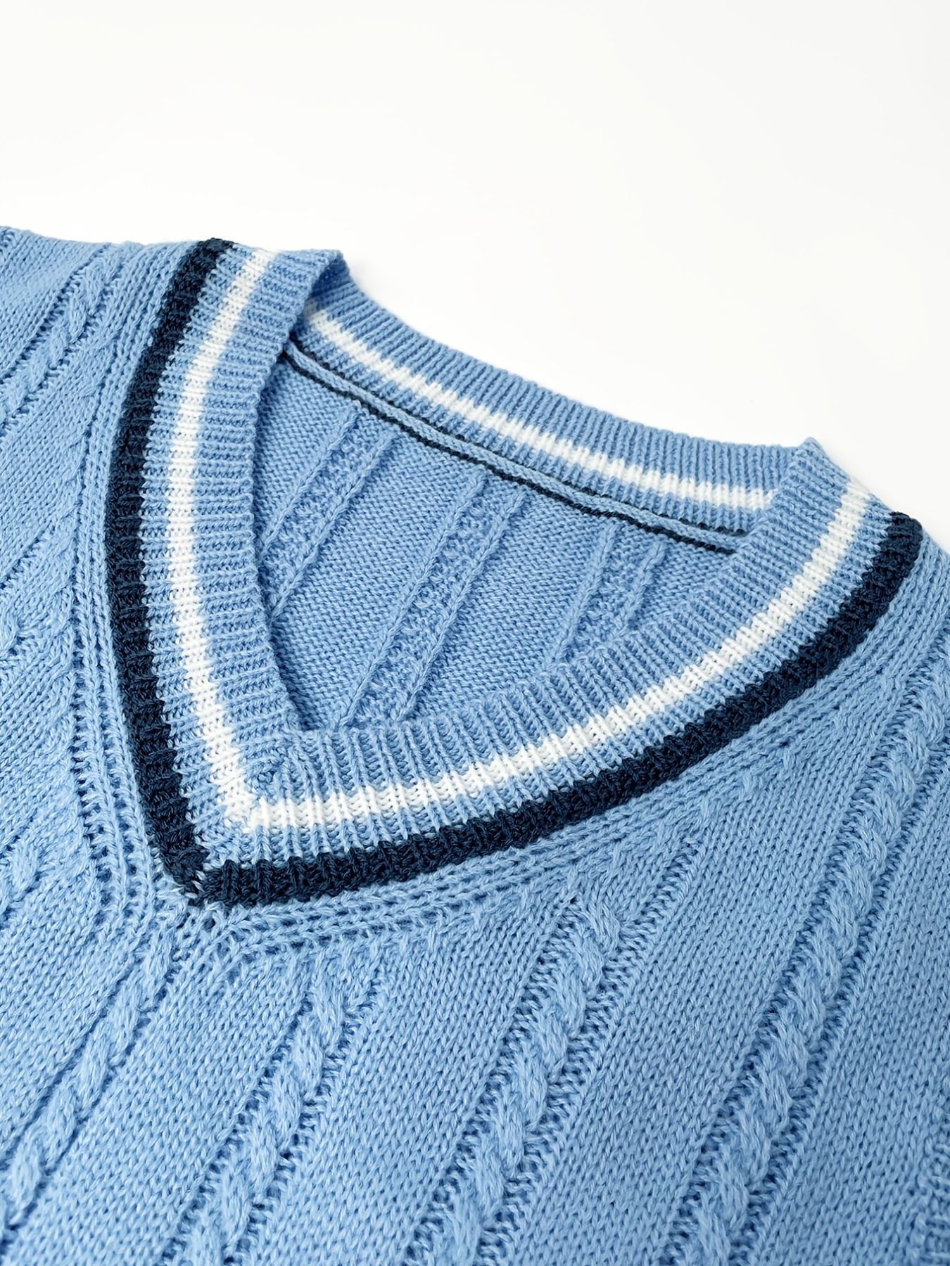 elegant slightly stretch preppy vest mens casual vintage style v neck vest for fall winter details 7