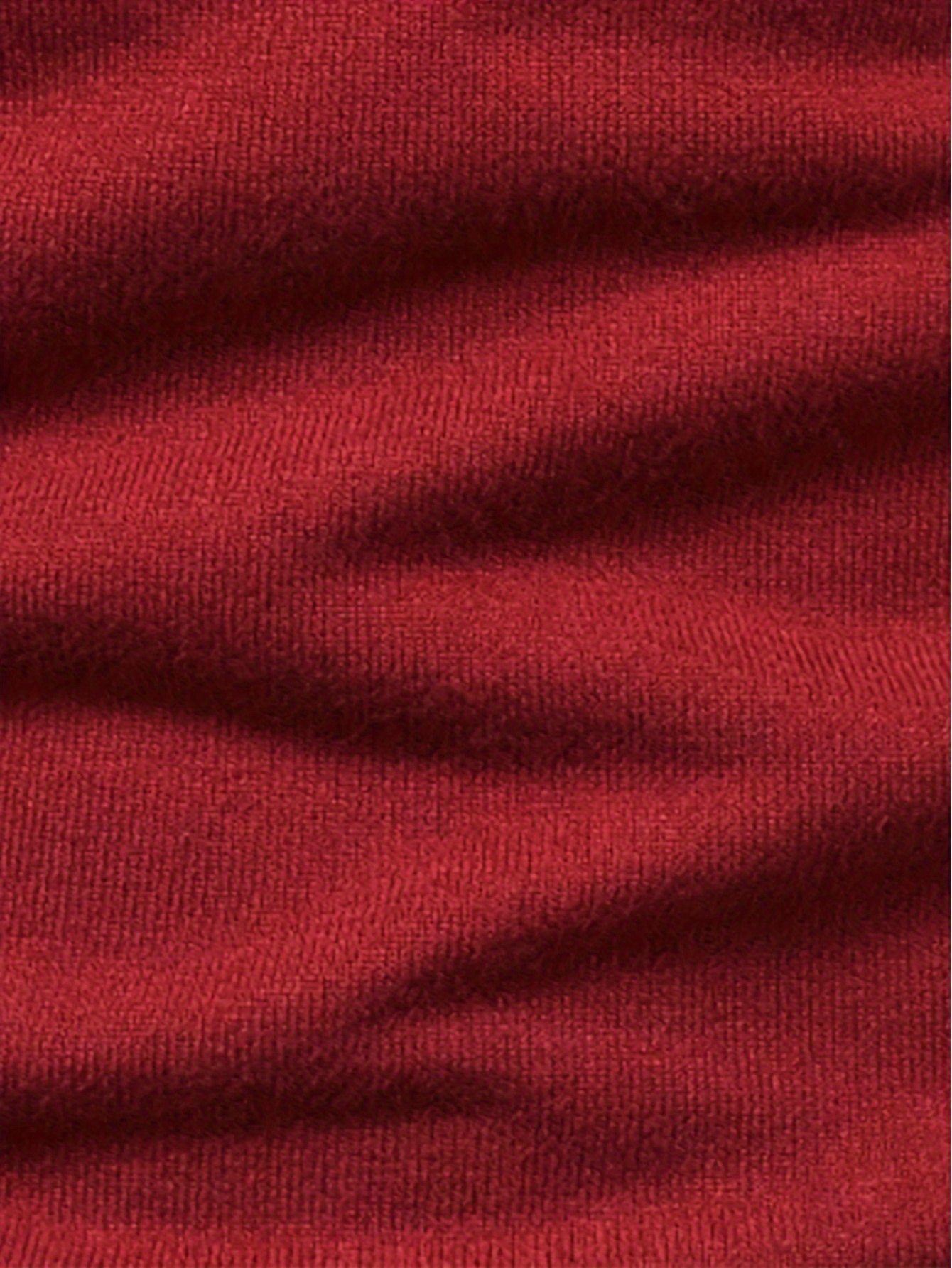 mens casual solid knitted sweater warm and stretchy crew neck pullover for fall and winter details 45