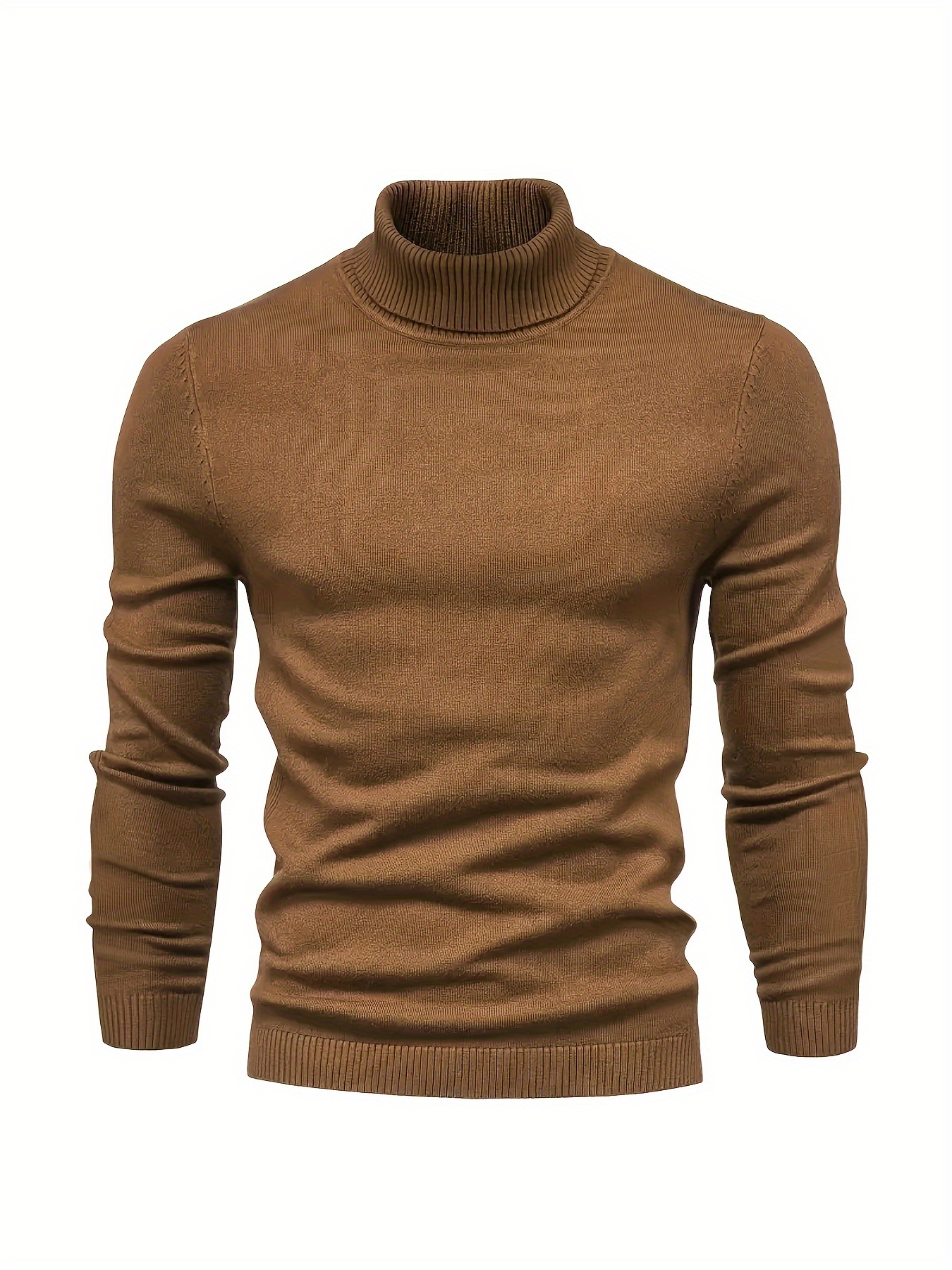 all match knitted sweater mens casual warm slightly stretch lapel neck pullover sweater for men fall winter details 7