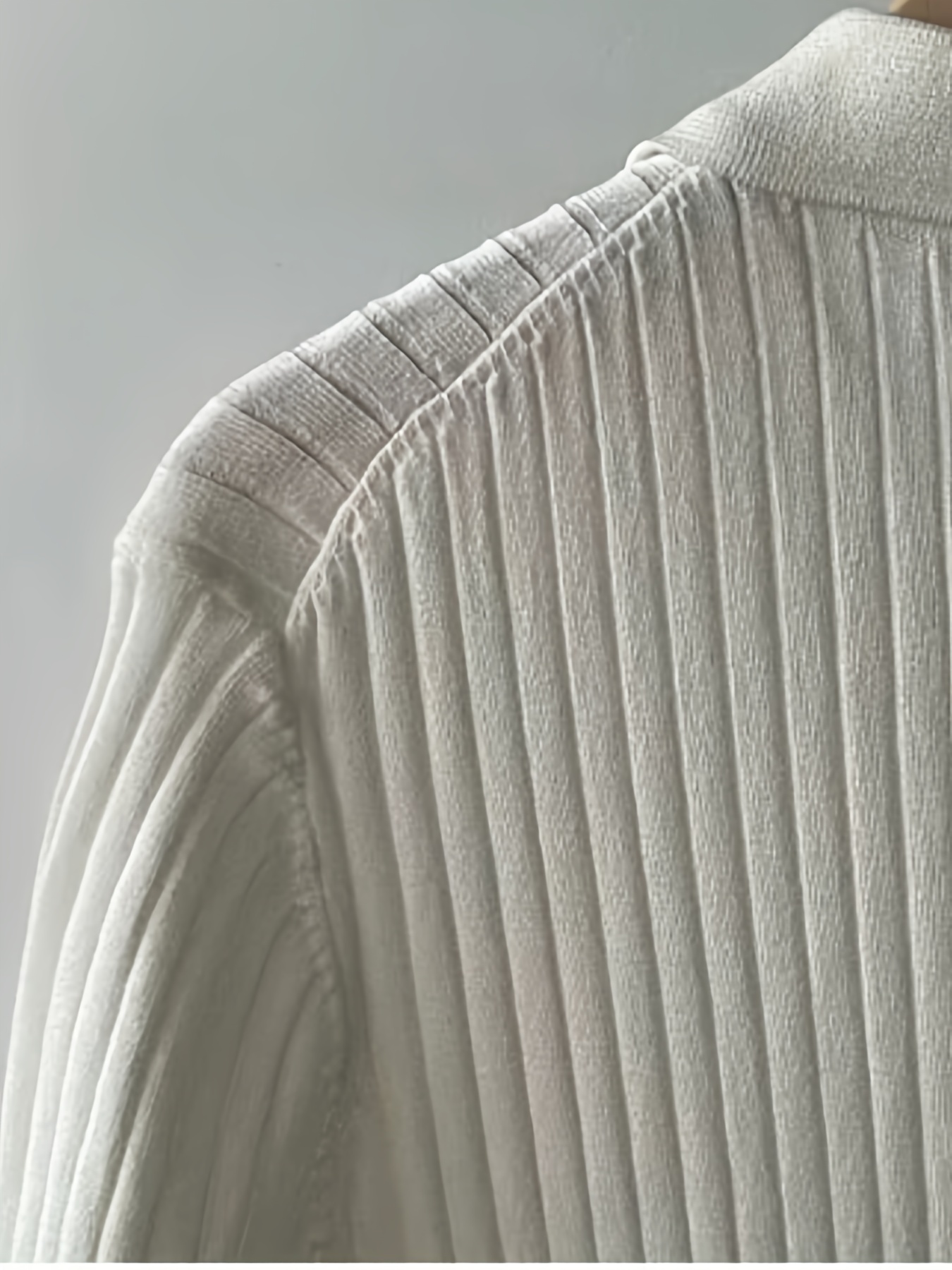 mens stripe pattern sweater casual breathable medium stretch short sleeve knitted top for summer details 35