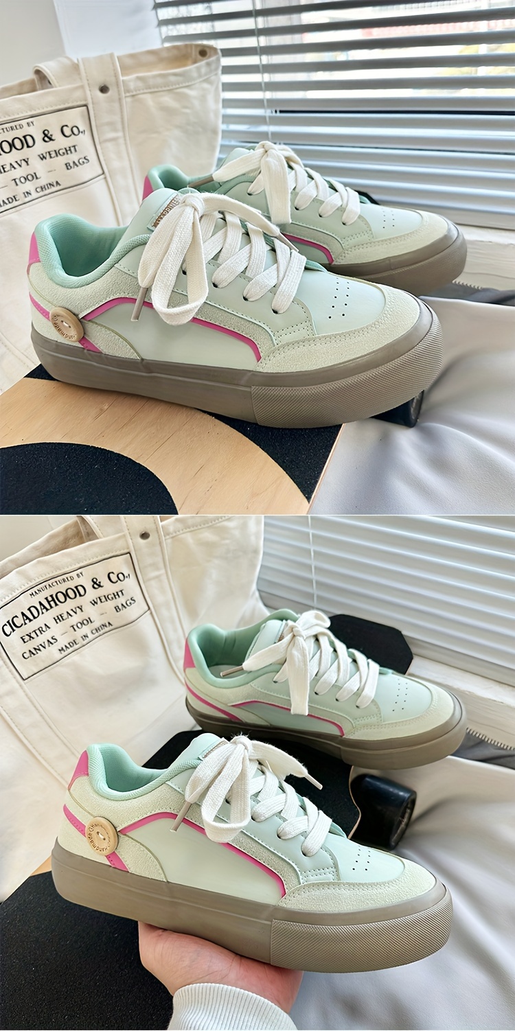 low top skateboard shoes men s trendy solid colour comfy non details 0