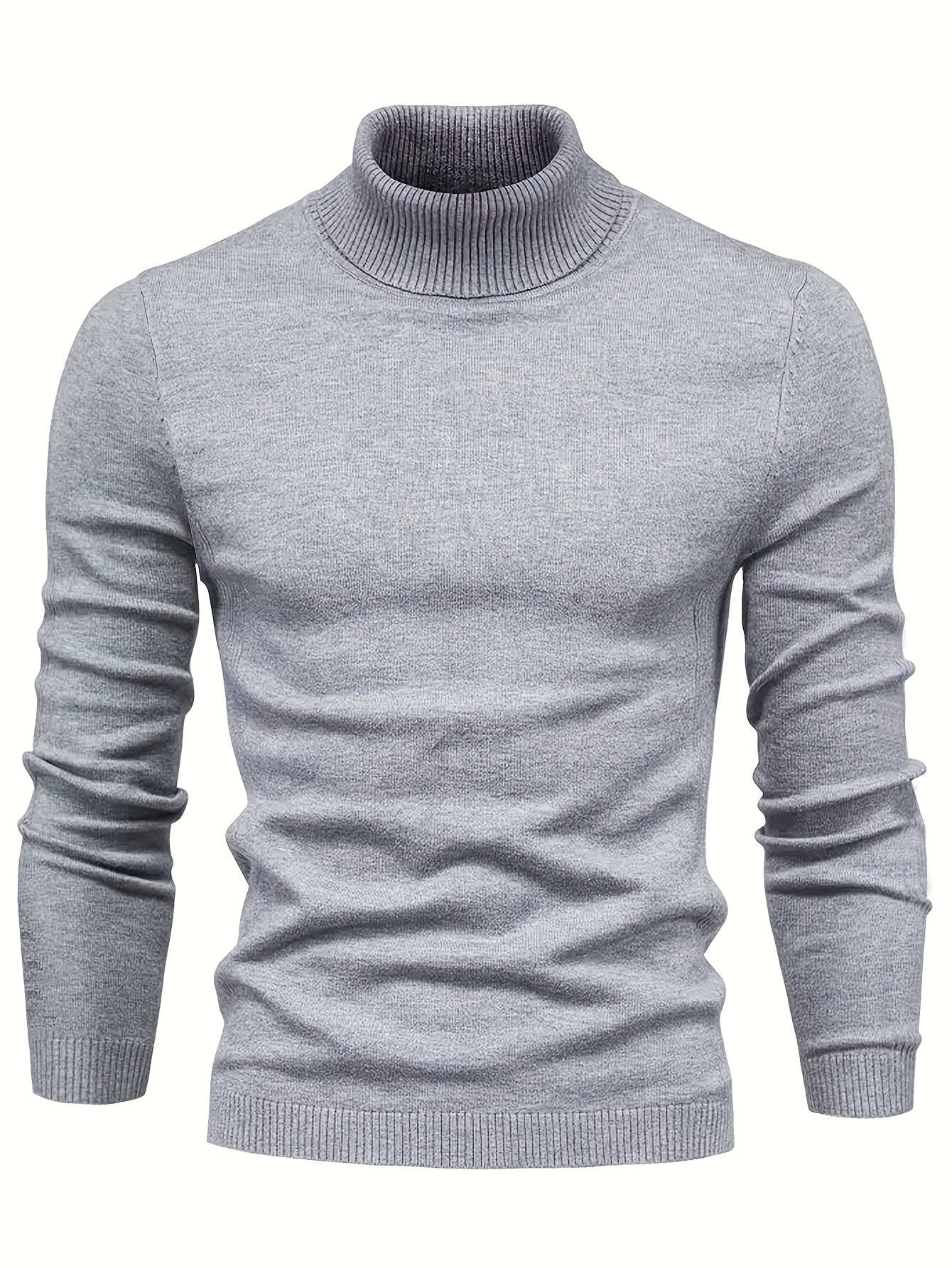 all match knitted sweater mens casual warm slightly stretch lapel neck pullover sweater for men fall winter details 16