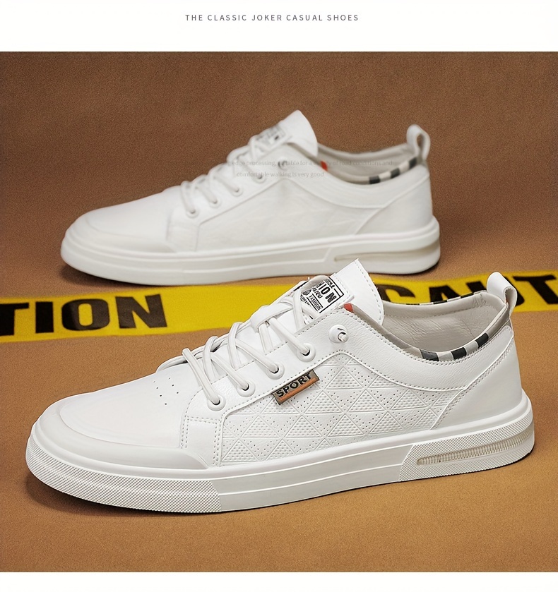 low top skateboard shoes men s trendy solid colour comfy non details 9