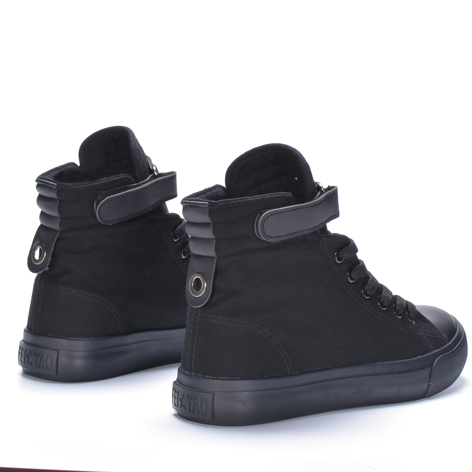high top canvas shoes women s casual lace outdoor shoes details 2