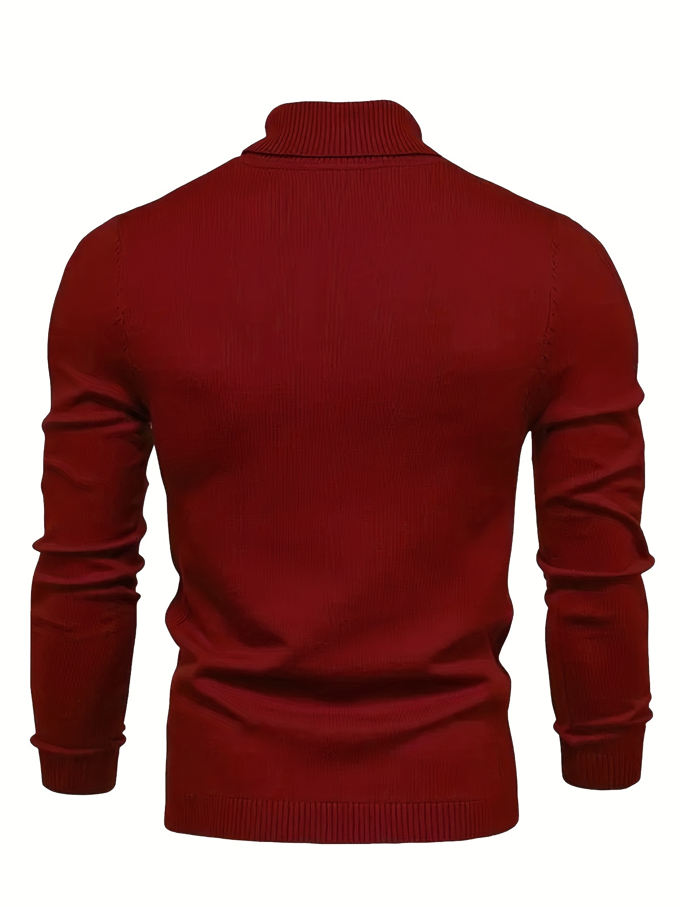 all match knitted sweater mens casual warm slightly stretch lapel neck pullover sweater for men fall winter details 25