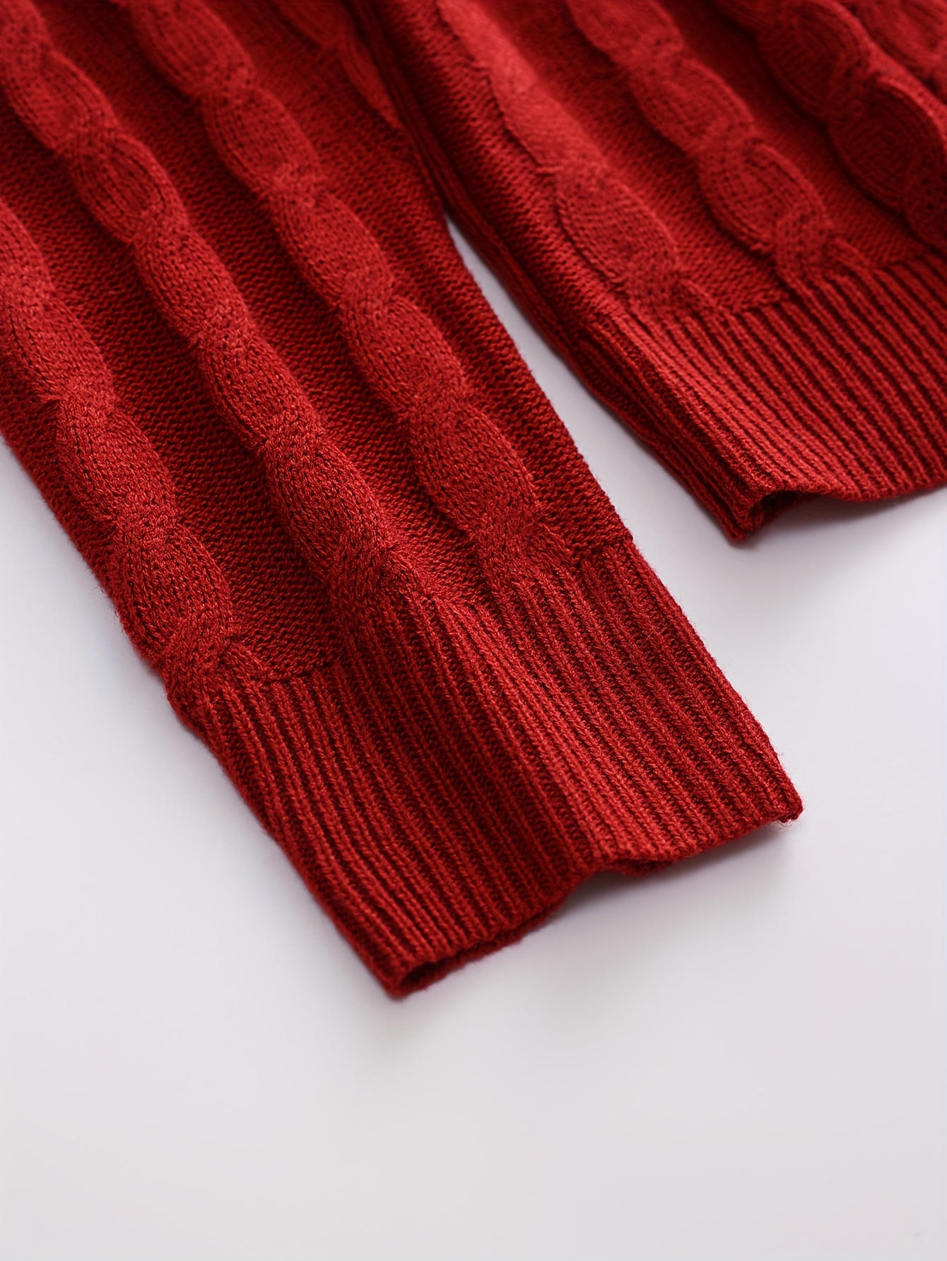 all match knitted shawl collar sweater mens casual warm high stretchy pullover sweater for fall winter details 11