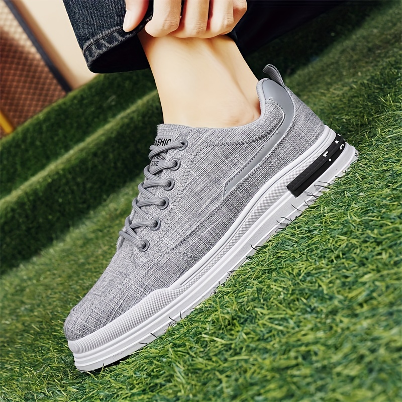 skate shoes men s vintage solid comfy non slip lace casual details 14