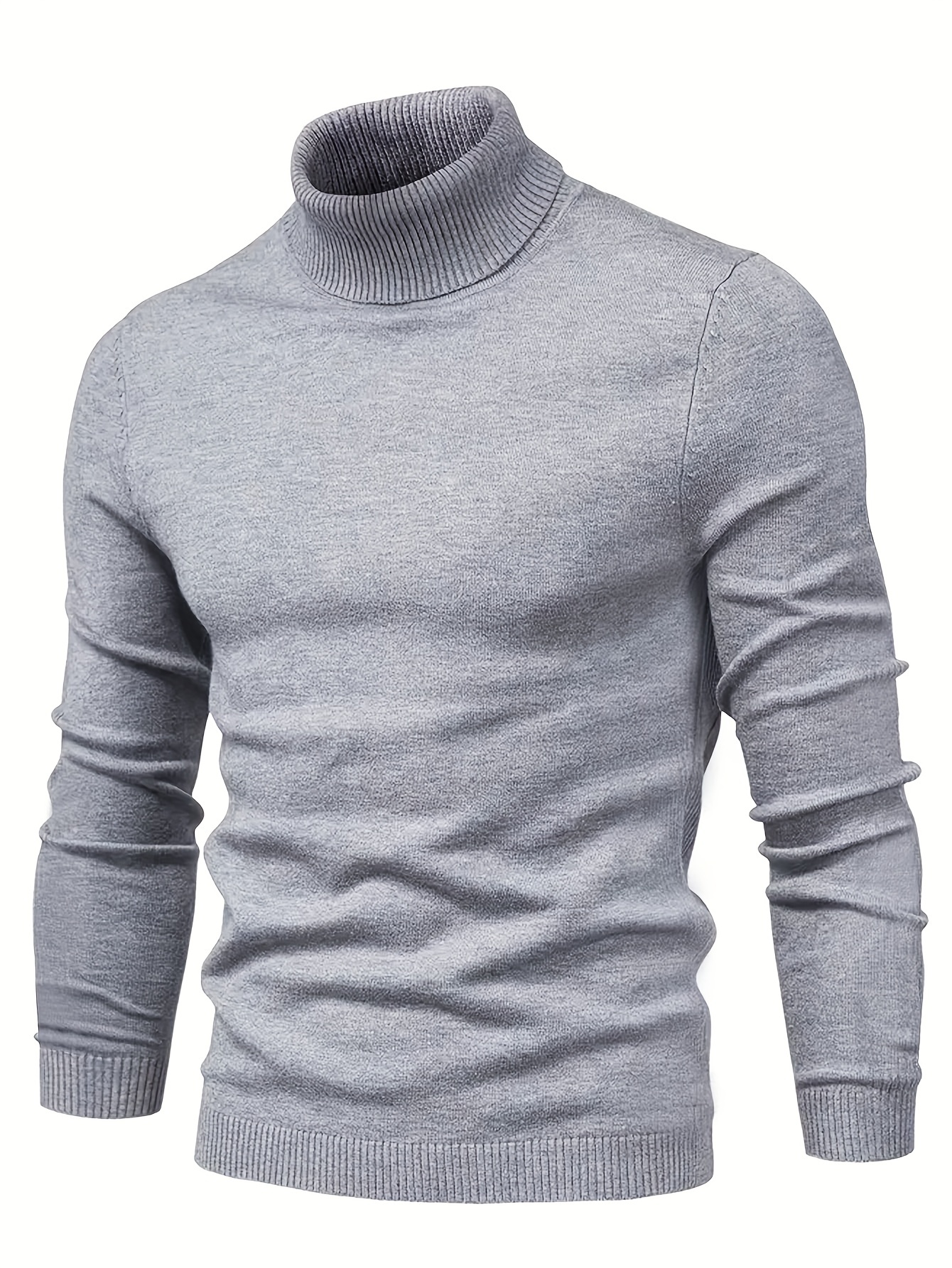 all match knitted sweater mens casual warm slightly stretch lapel neck pullover sweater for men fall winter details 19