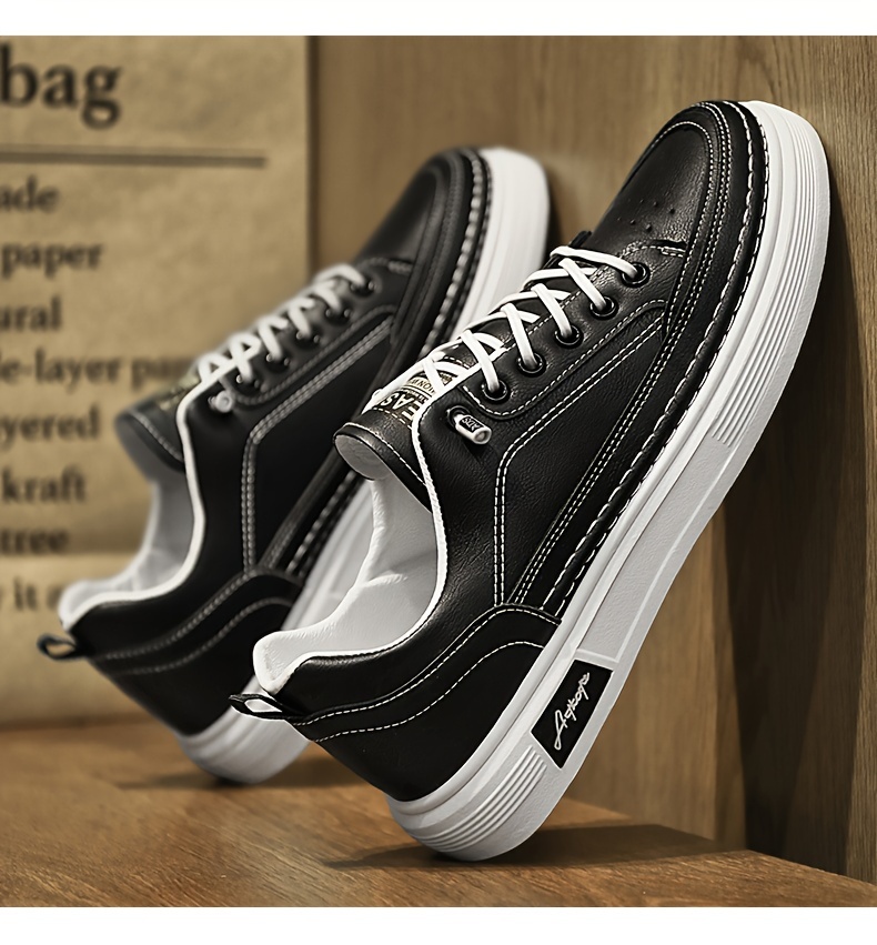 low top skateboard shoes men s casual lightweight non slip details 10