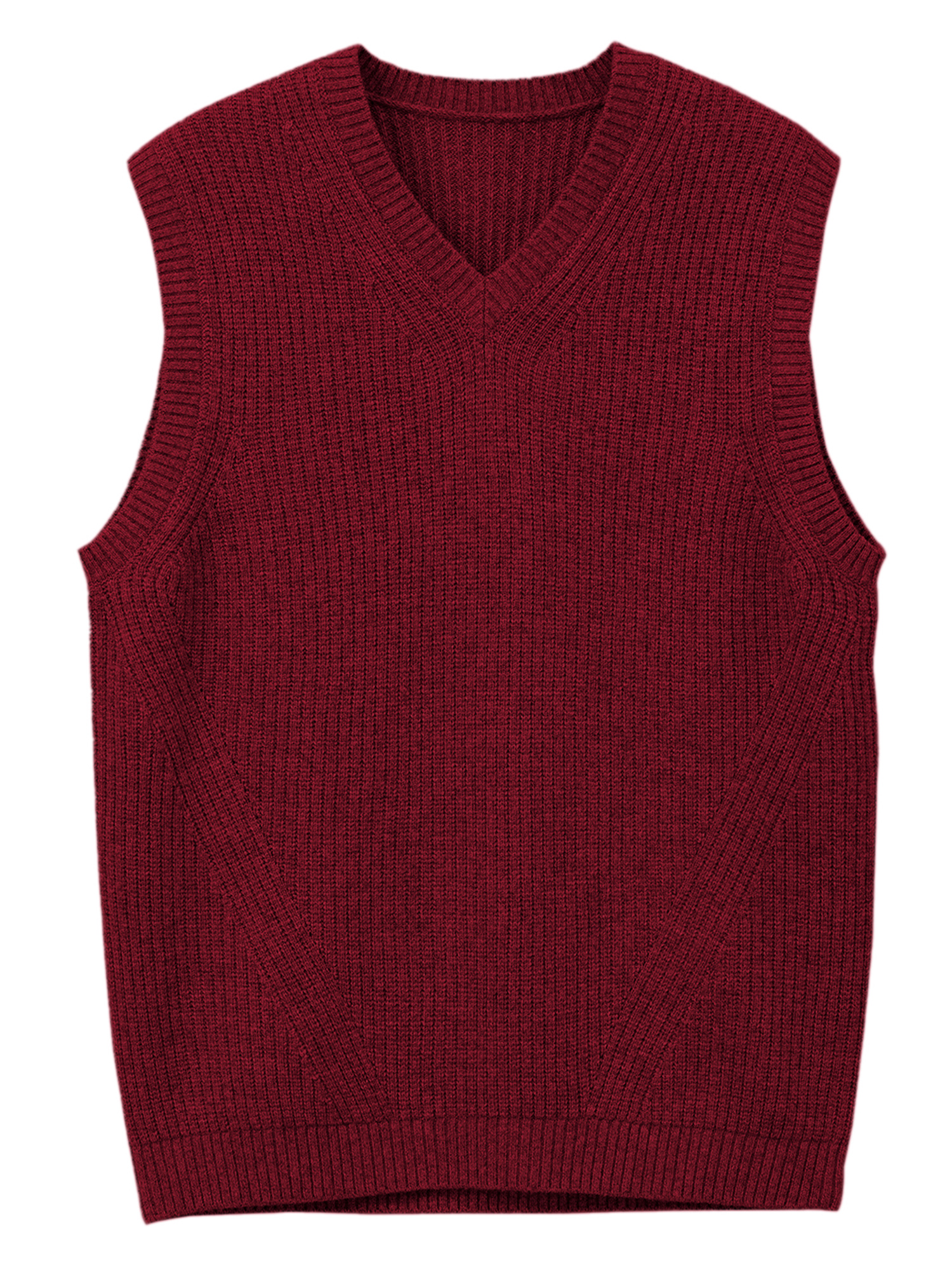 mens v neck sweater vest pullover solid color sleeveless sweaters vest preppy style details 17