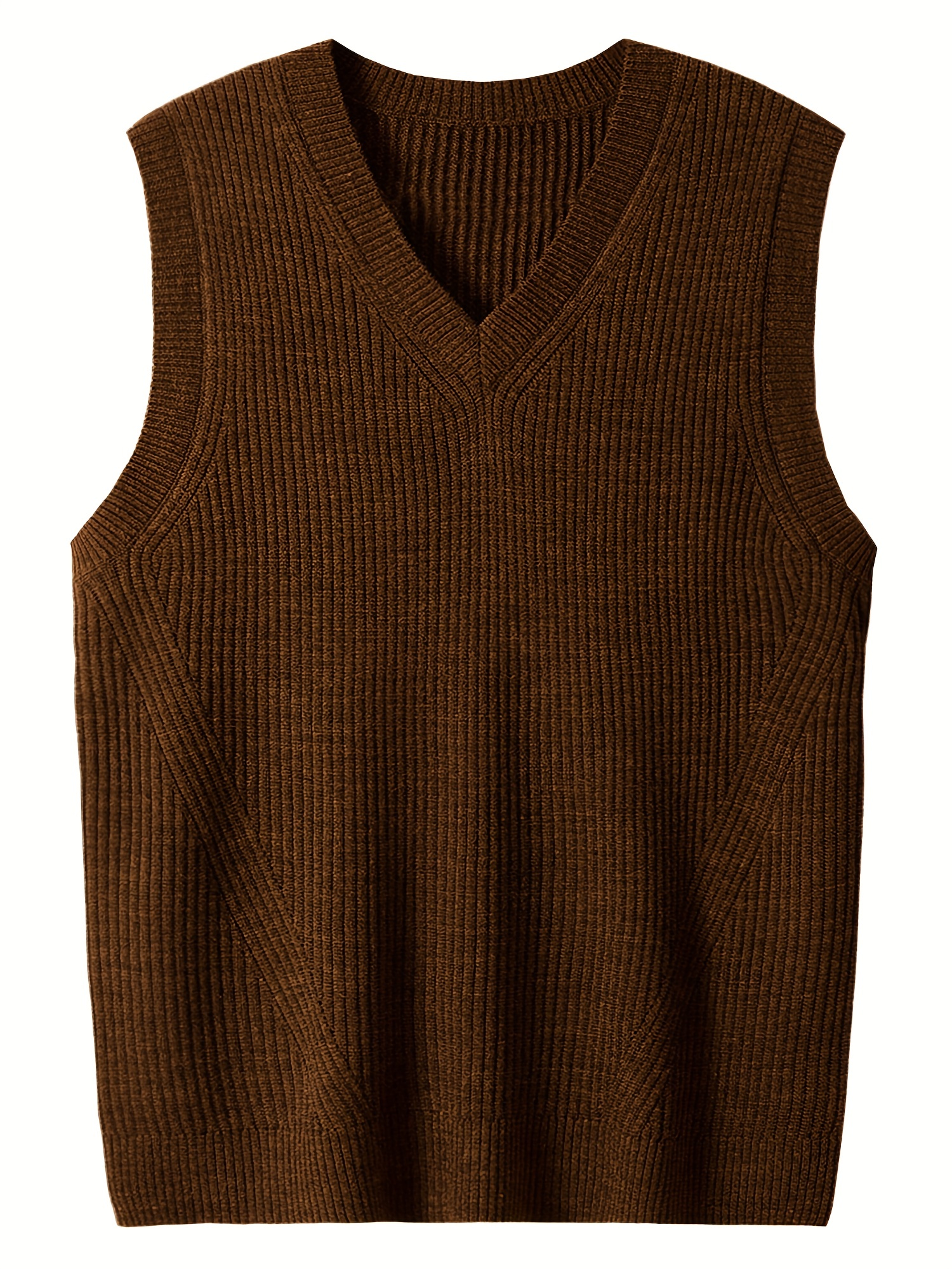 mens v neck sweater vest pullover solid color sleeveless sweaters vest preppy style details 23