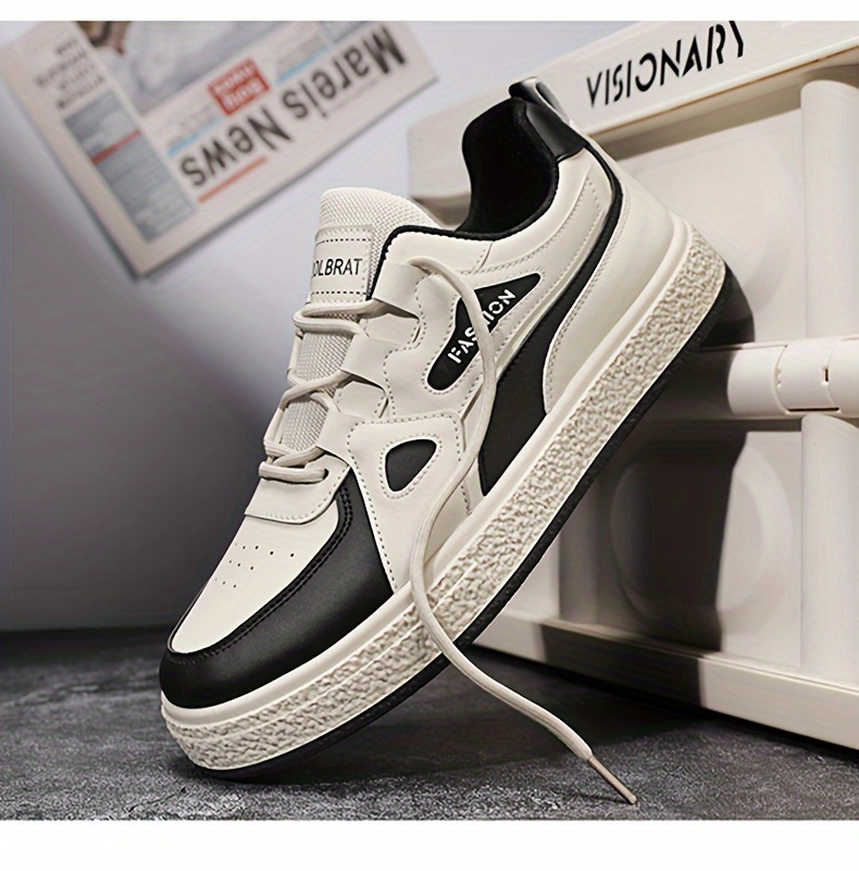 low top skateboard shoes men s trendy comfy non slip durable details 6