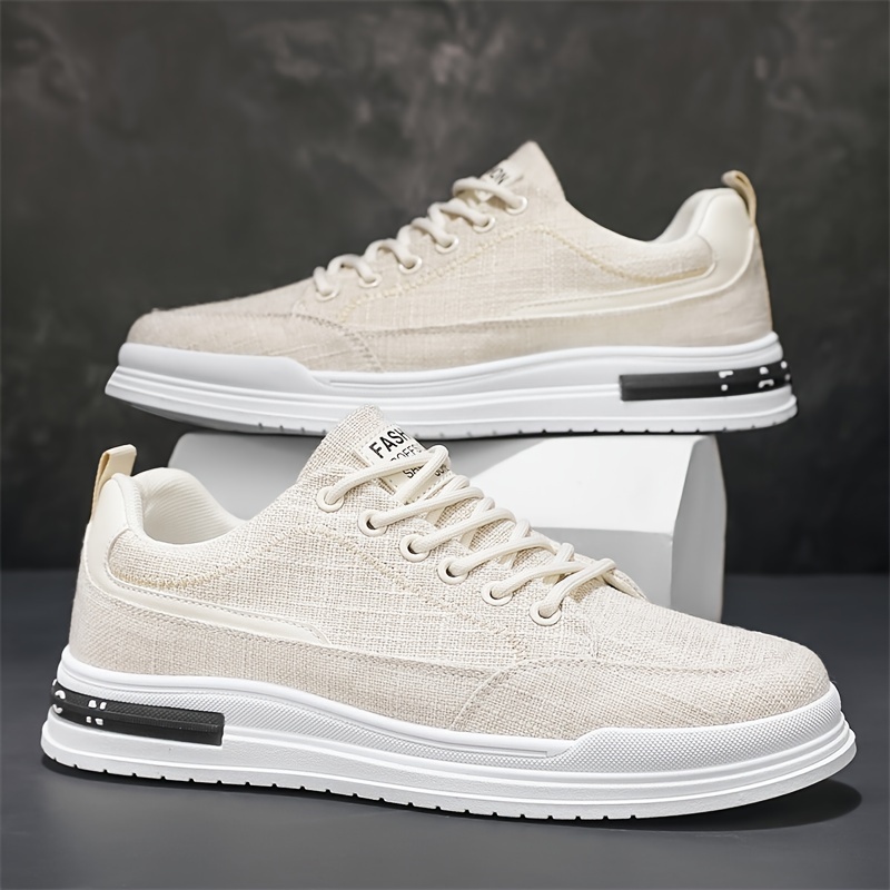 skate shoes men s vintage solid comfy non slip lace casual details 0