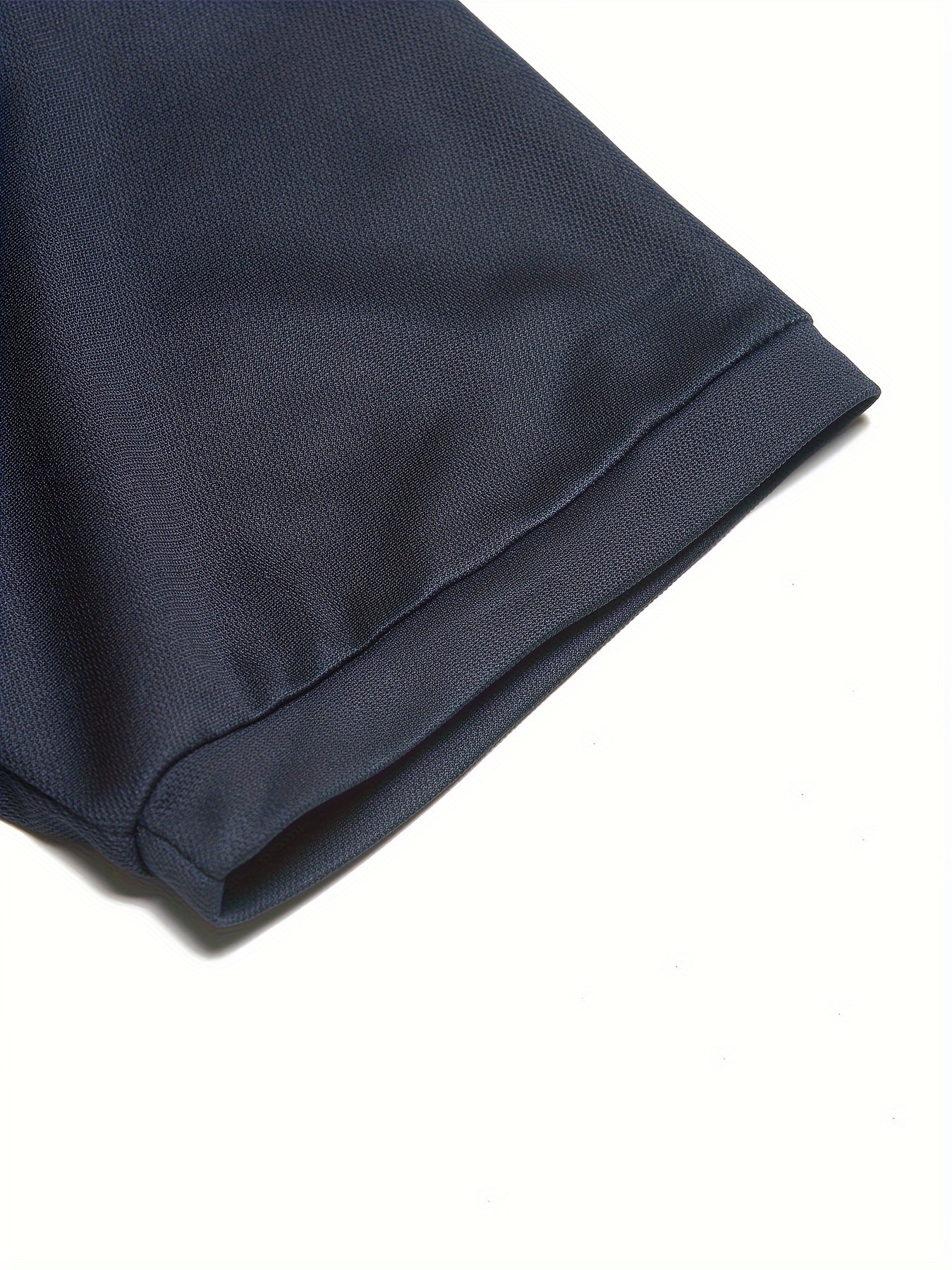 mens casual medium stretch sports short sleeve shirt details 7