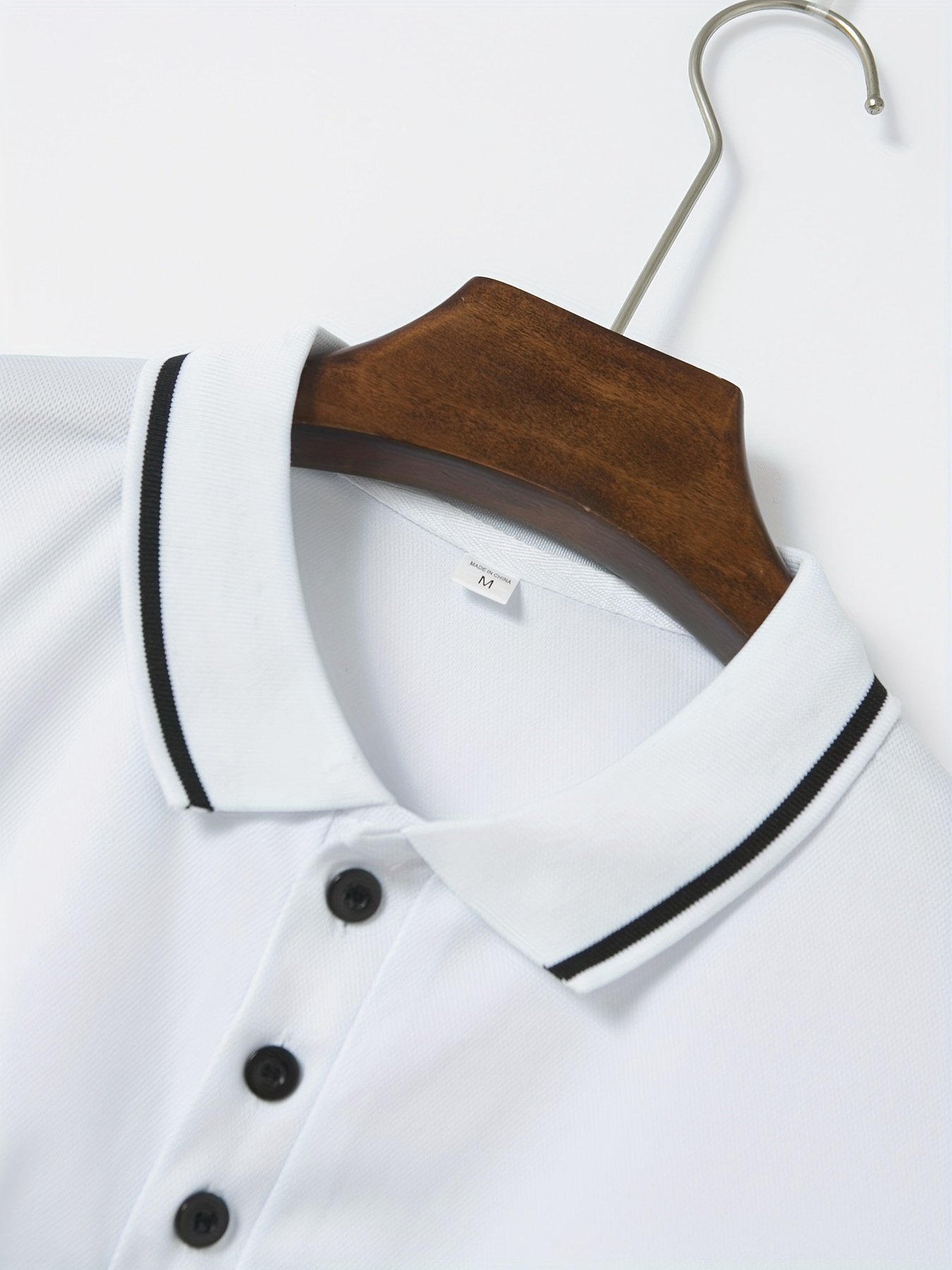 shirt, casual contrast binding mens short sleeve lapel sports shirt summer outdoor gift for men details 28