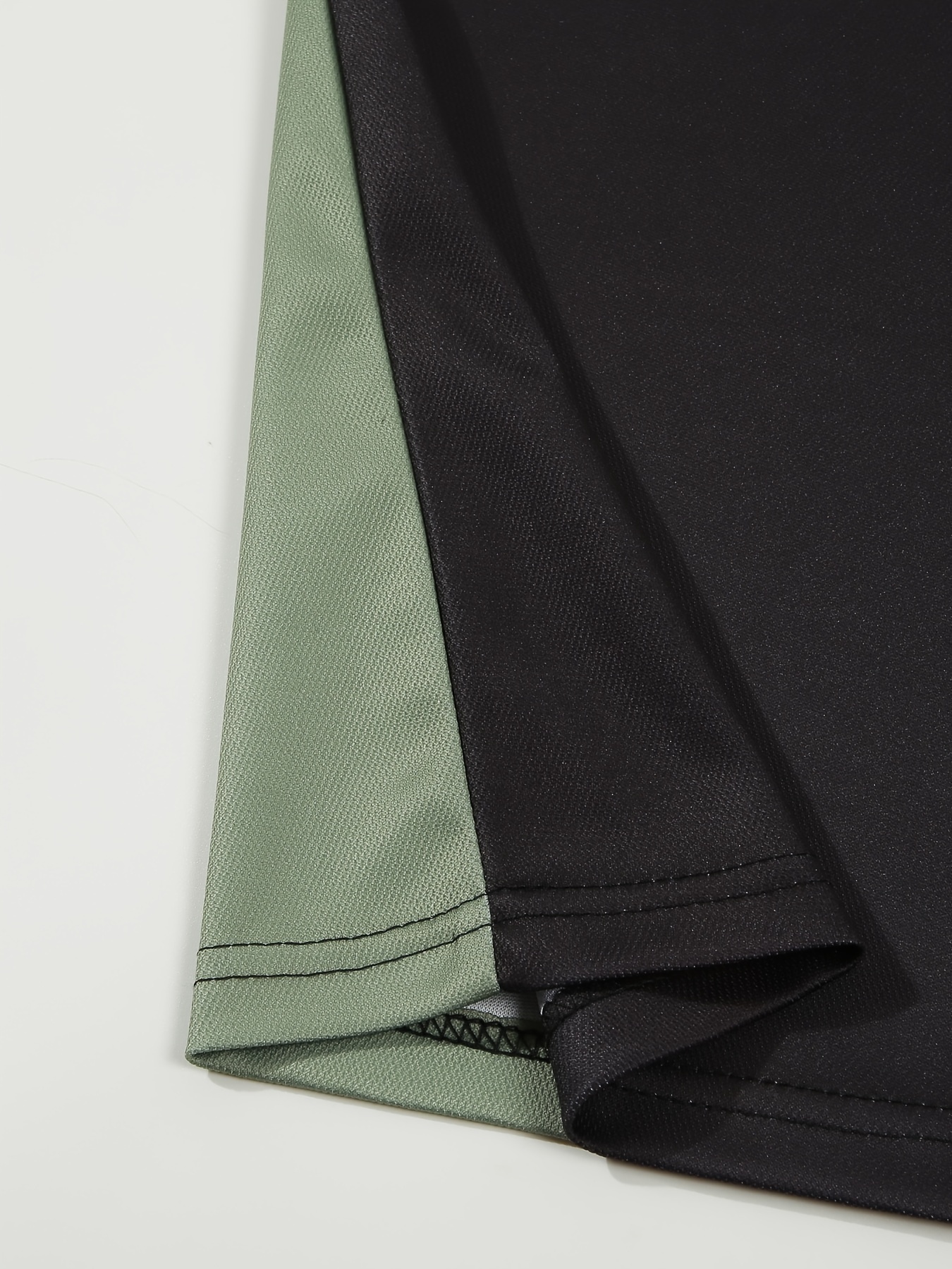 lapel shirt, striped mens casual color block short sleeve lapel shirt with chest pocket for summer golf details 43