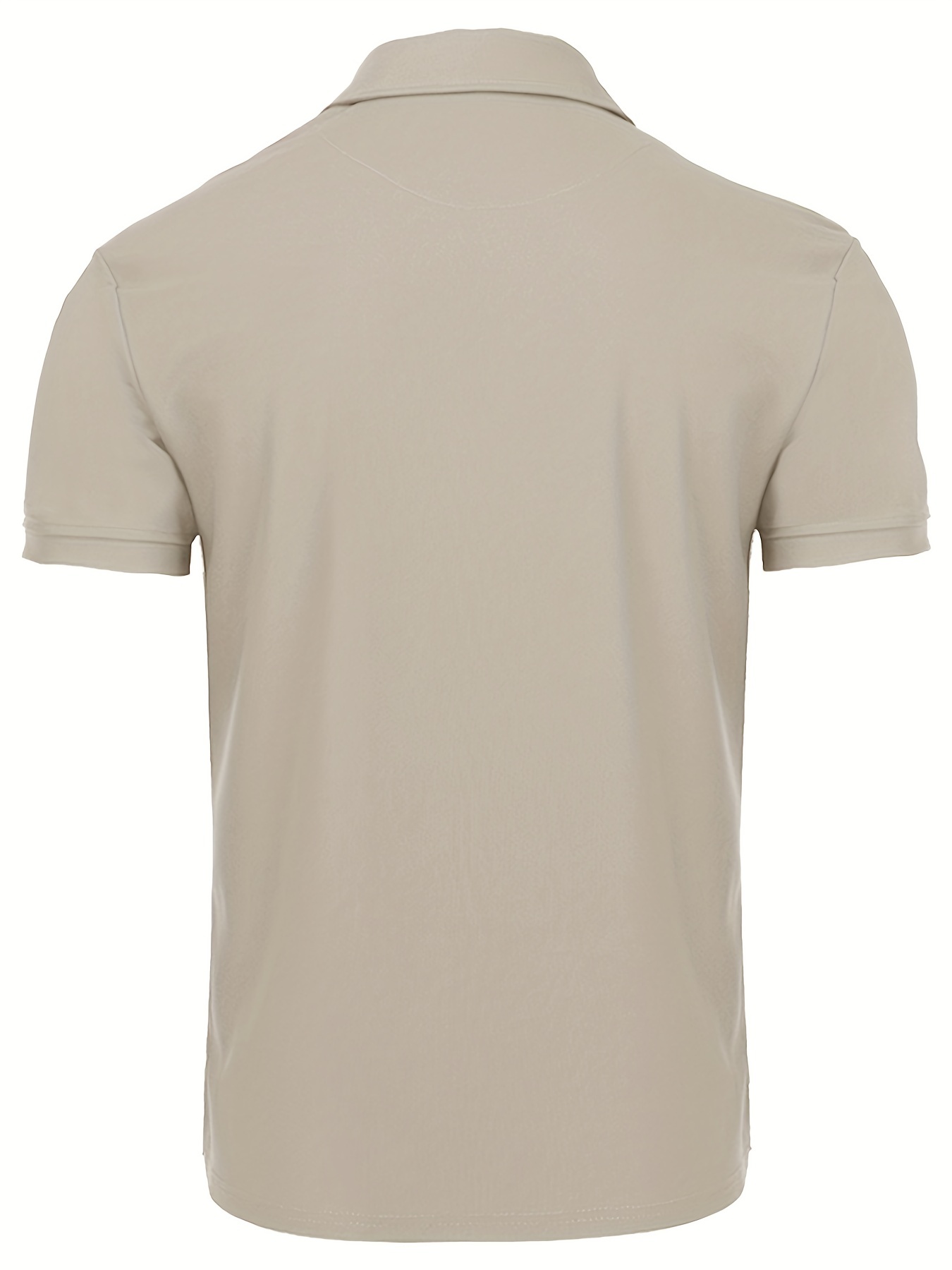 classic design golf shirt mens casual mid stretch short sleeve lapel shirt for summer details 28