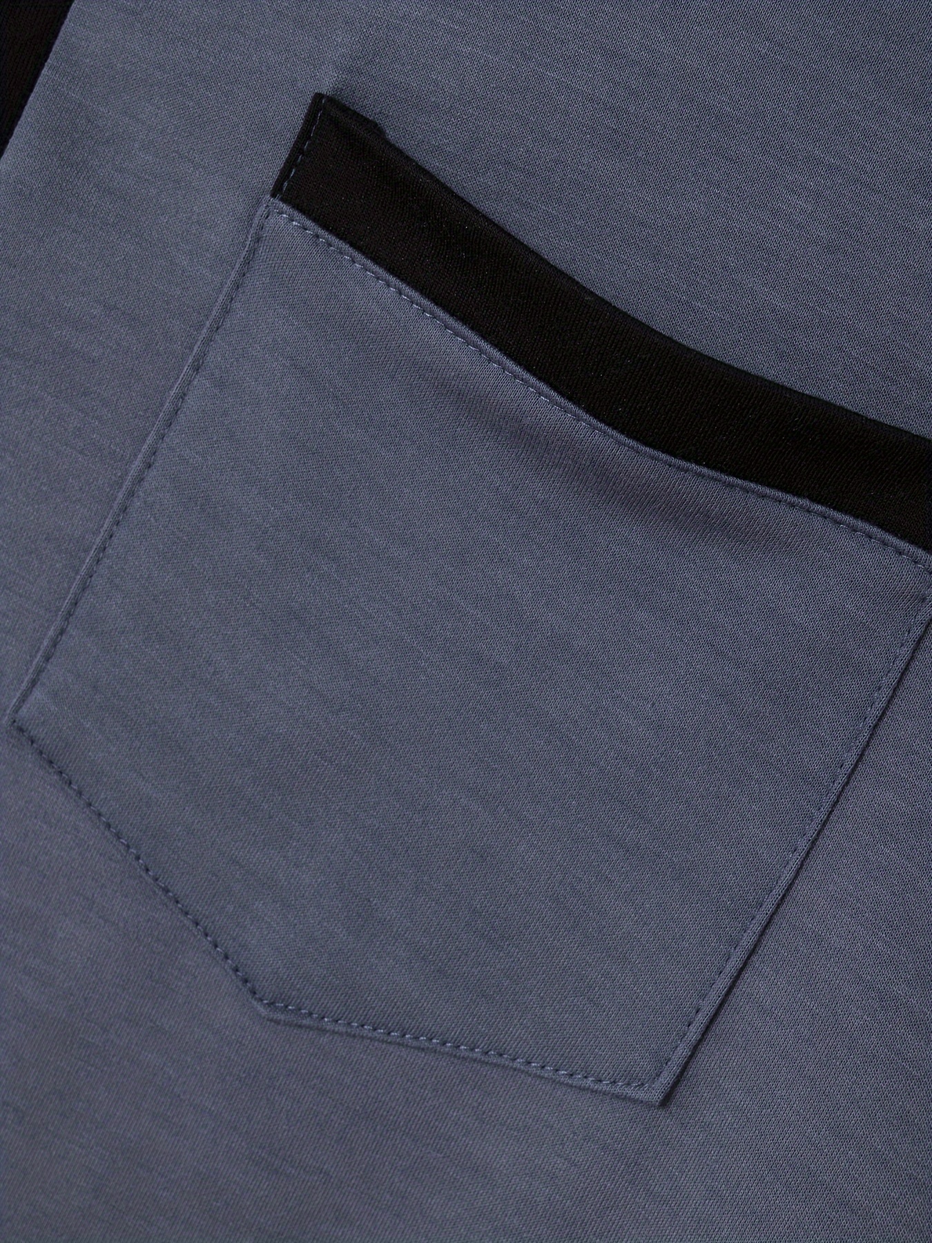 cotton blend breathable regular fit golf shirt mens casual v neck t shirt short sleeve for summer mens clothing details 17