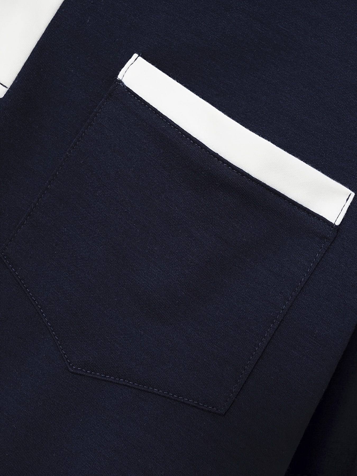 cotton blend breathable regular fit golf shirt mens casual v neck t shirt short sleeve for summer mens clothing details 22