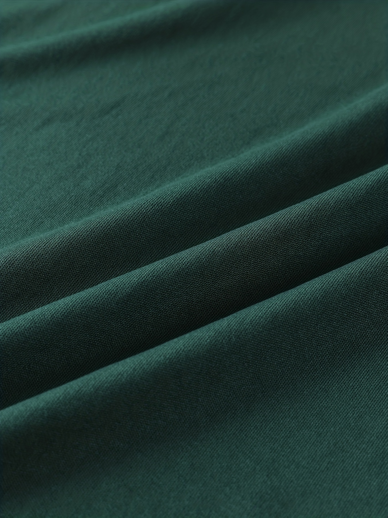 solid color mens casual short sleeves zipper shirts lapel collar tops pullovers mens clothing for summer details 19