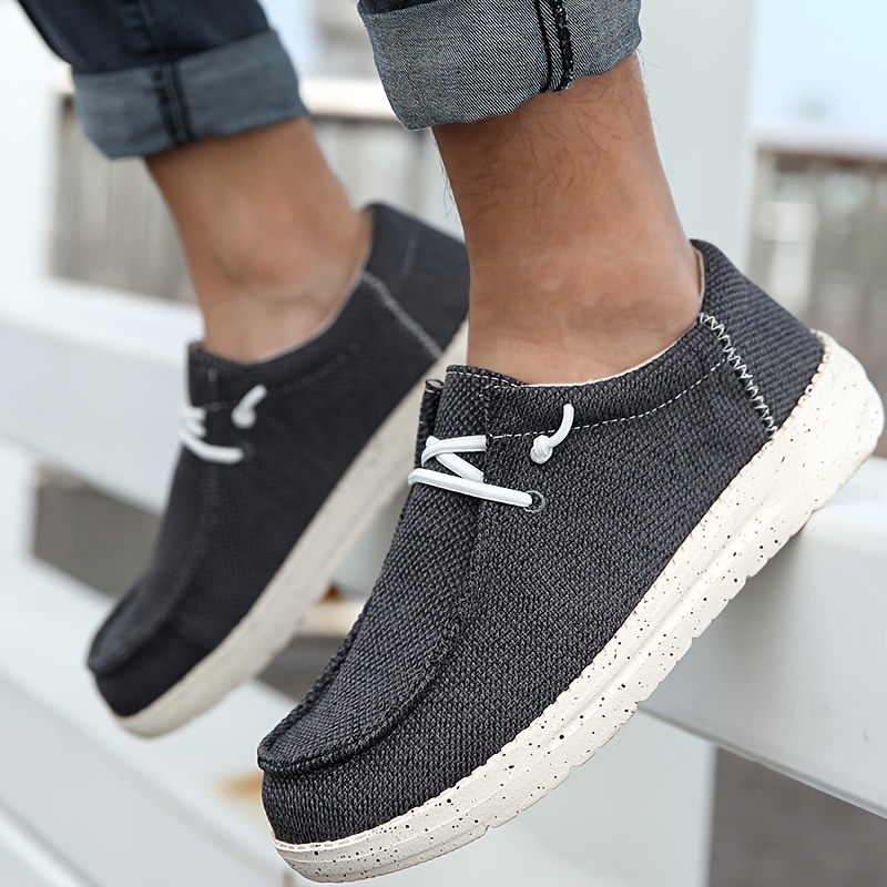 loafer shoes plus size men s breathable comfy non slip details 11