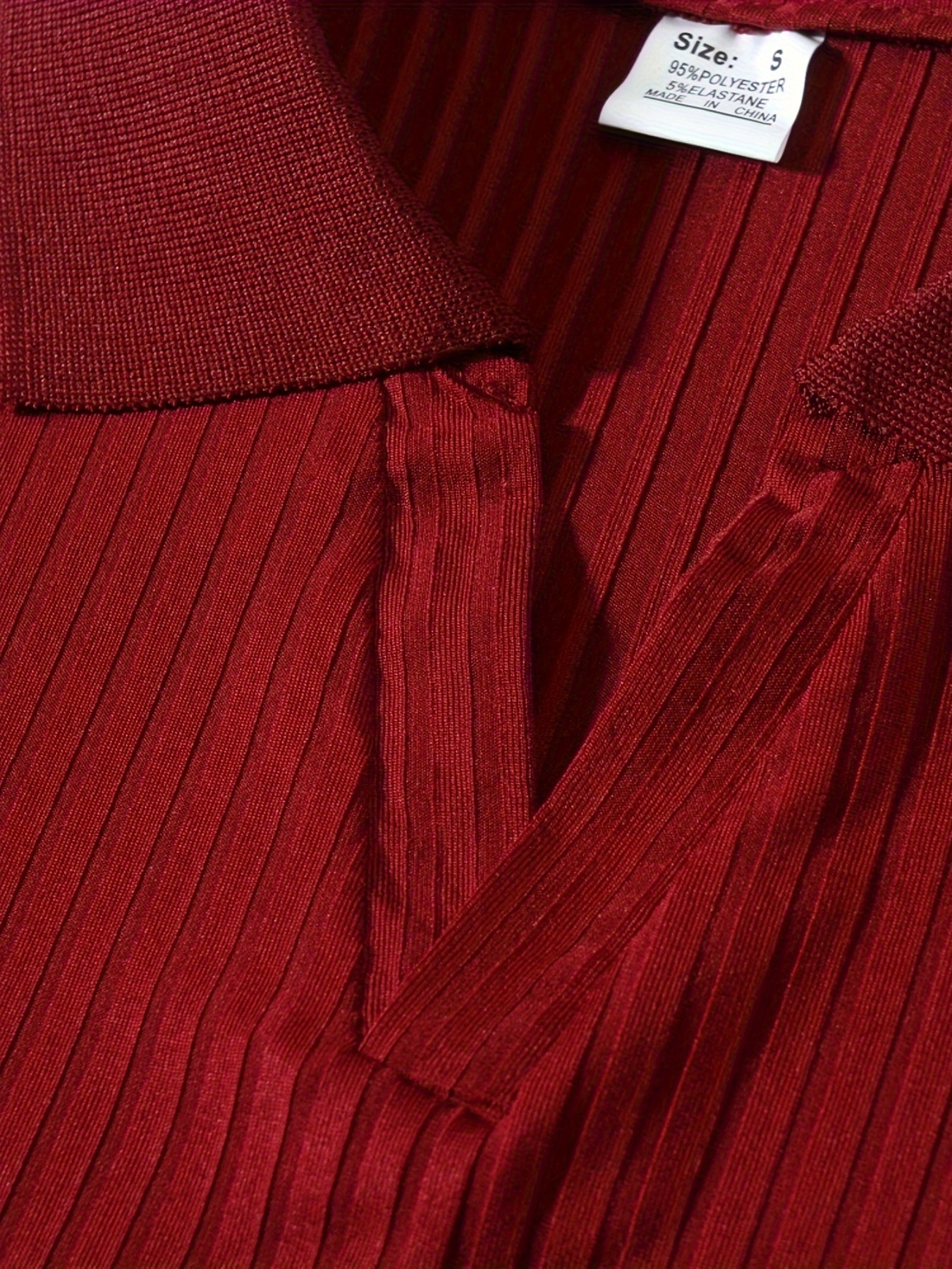 lapel shirt, ribbed mens all match sweetheart v neck long sleeve lapel shirt spring fall outdoor activity details 13