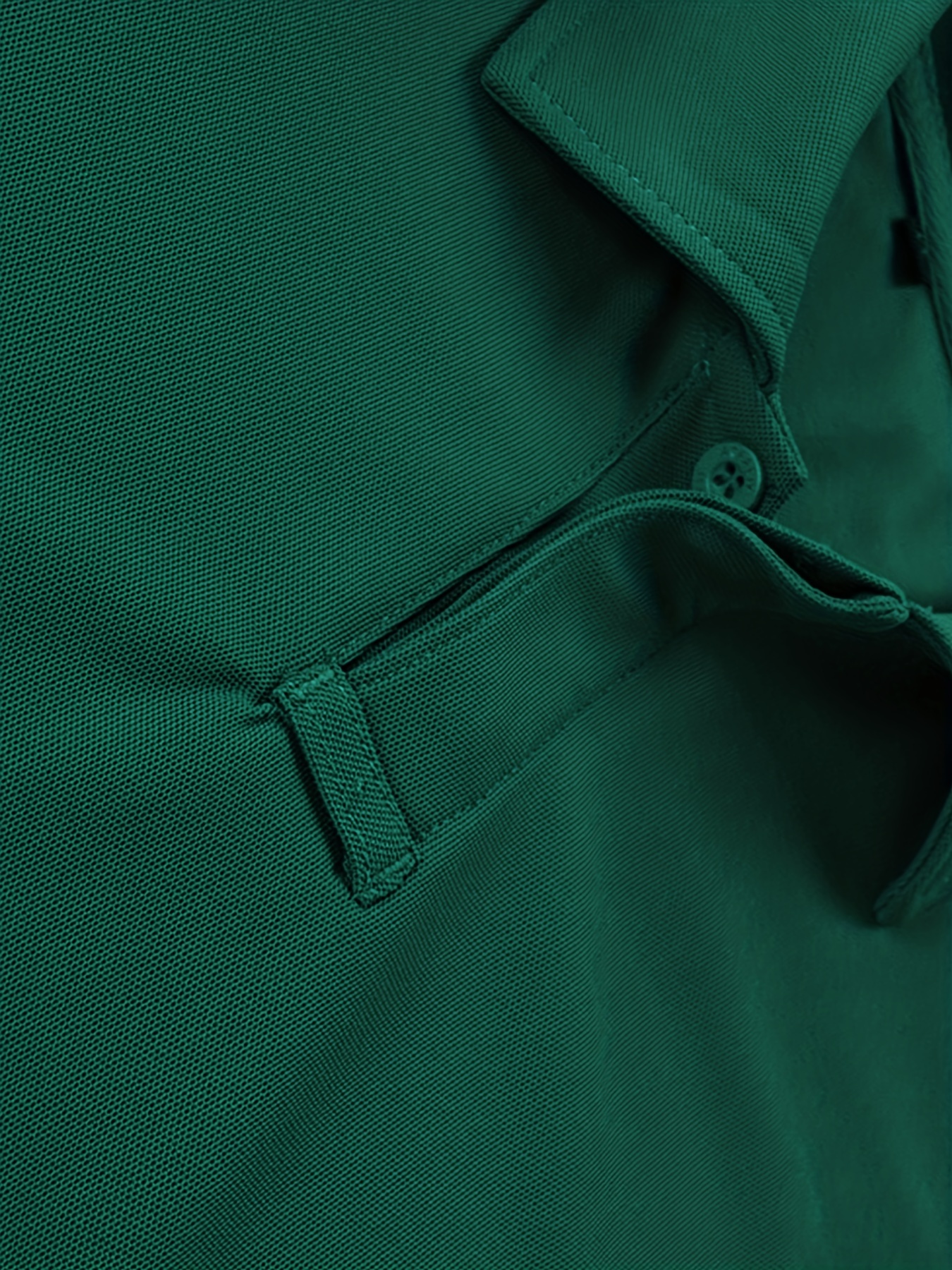 classic design golf shirt mens casual mid stretch short sleeve lapel shirt for summer details 53