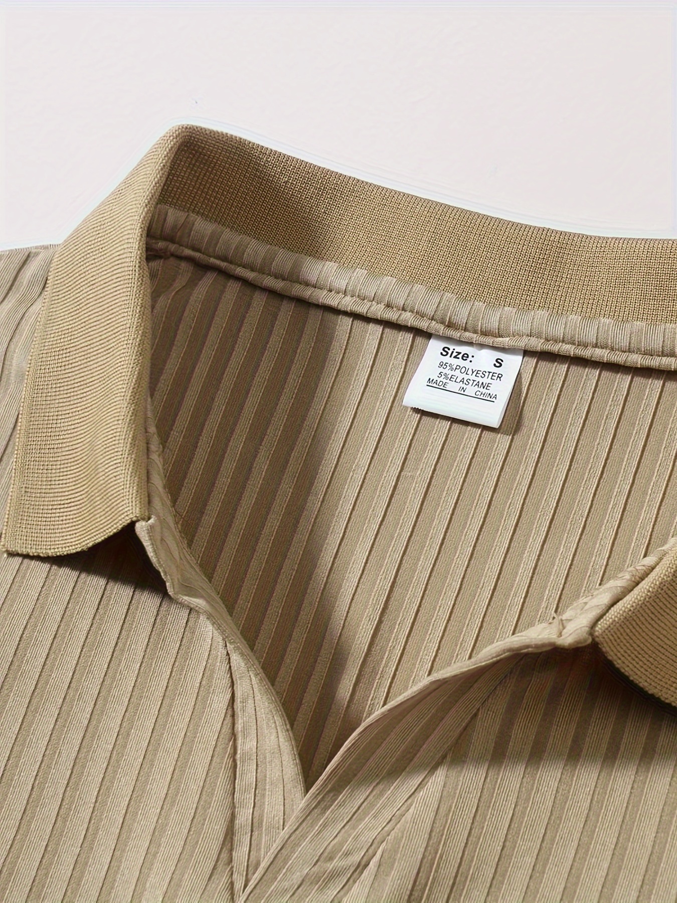 lapel shirt, ribbed mens all match sweetheart v neck long sleeve lapel shirt spring fall outdoor activity details 54