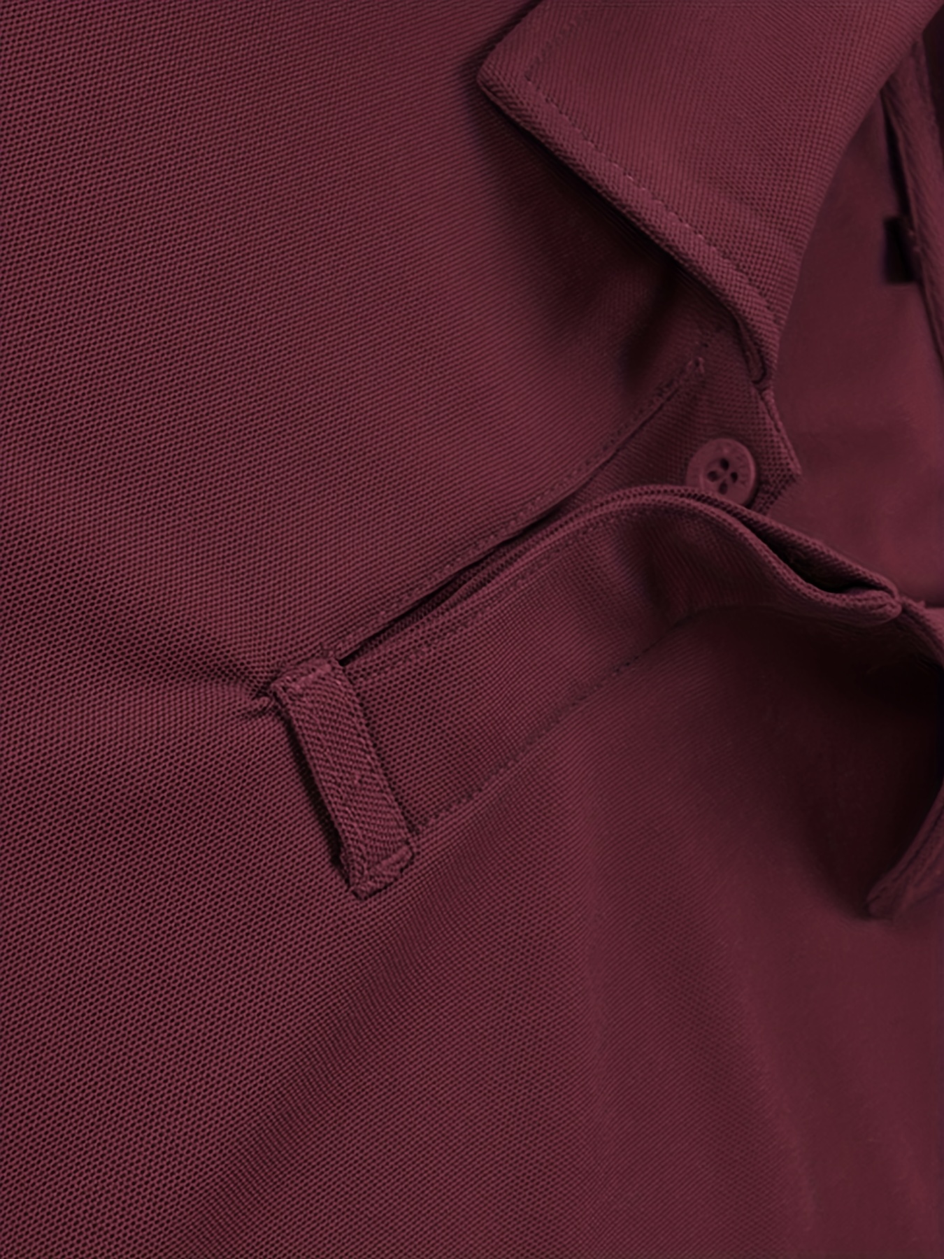 classic design golf shirt mens casual mid stretch short sleeve lapel shirt for summer details 47