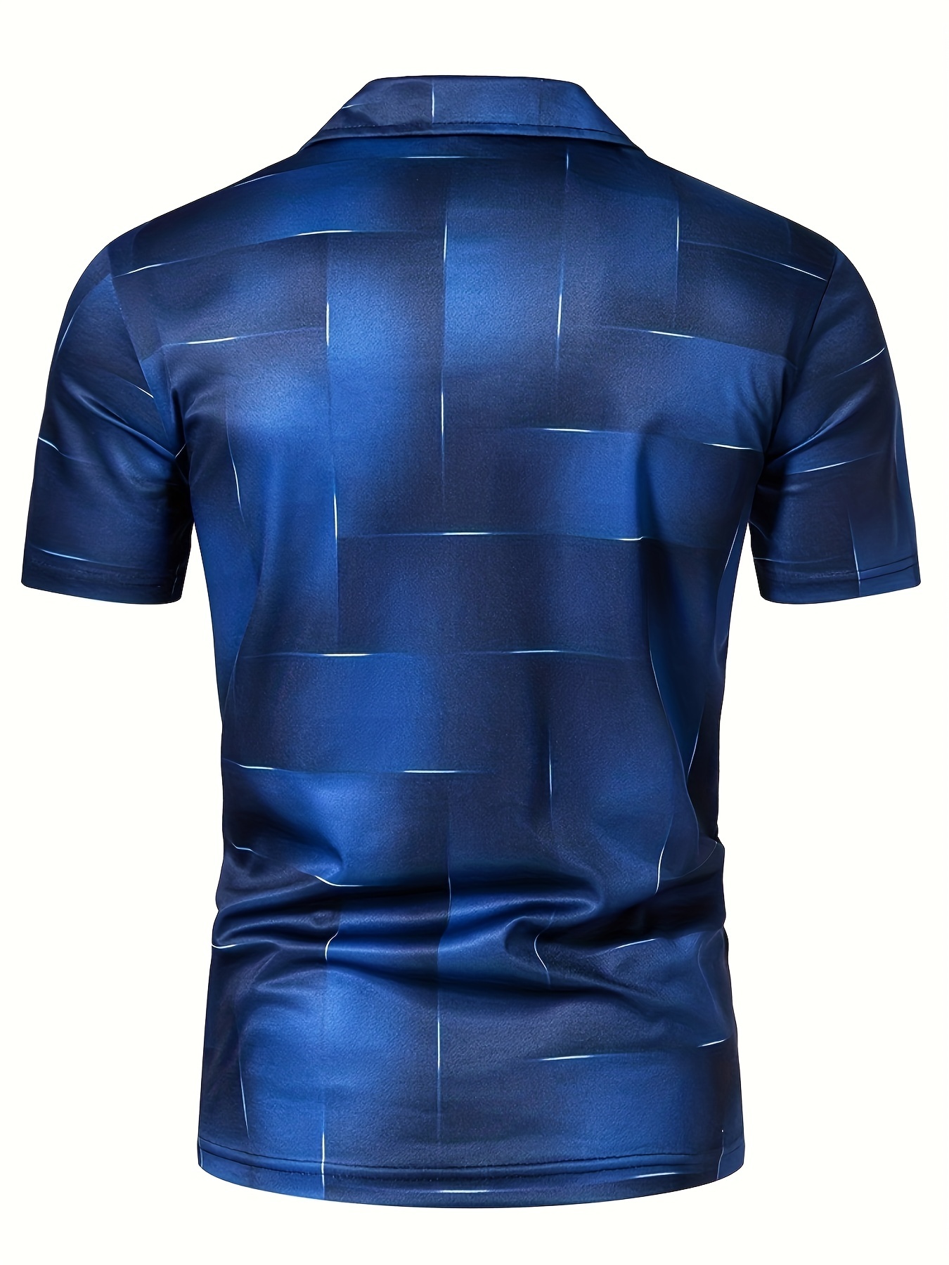 stylish mens casual button up short sleeve lightweight shirt mens clothes for summer details 7