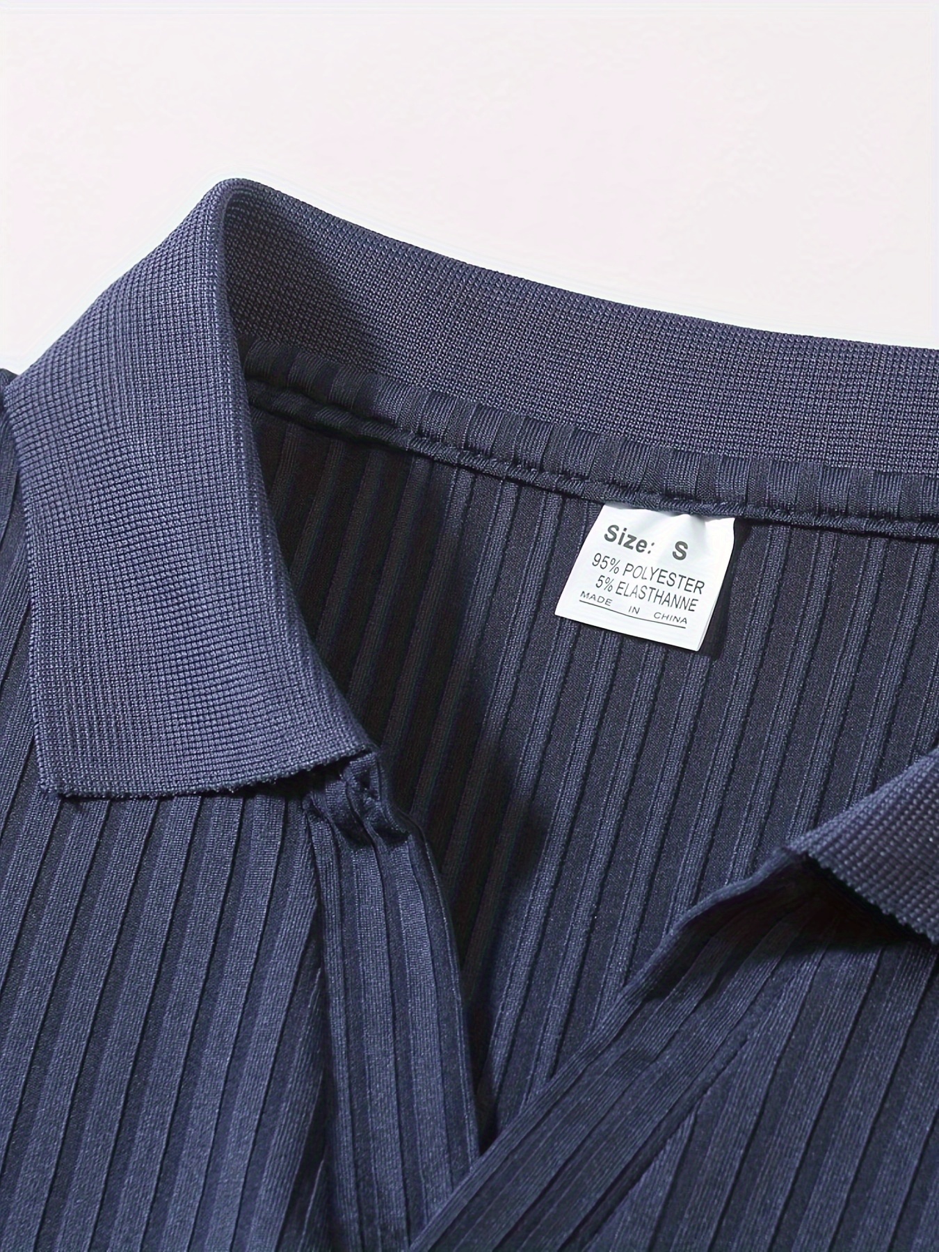 lapel shirt, ribbed mens all match sweetheart v neck long sleeve lapel shirt spring fall outdoor activity details 38